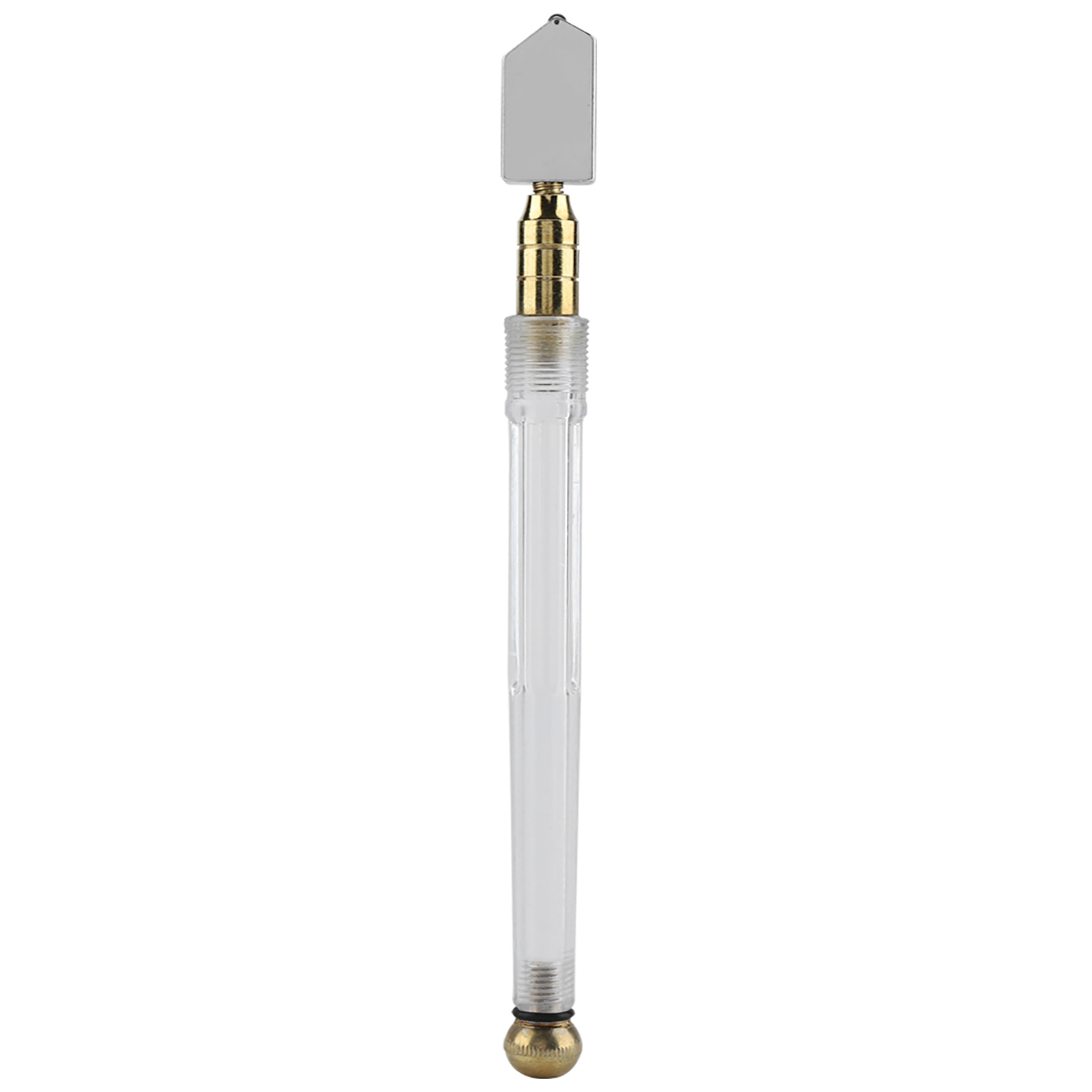 Supercutter Glasschneider Mit Geradem Kopf Und Metallgriff Zum Schneiden Von Glasfliesen Und Spiegeln Rt-208a