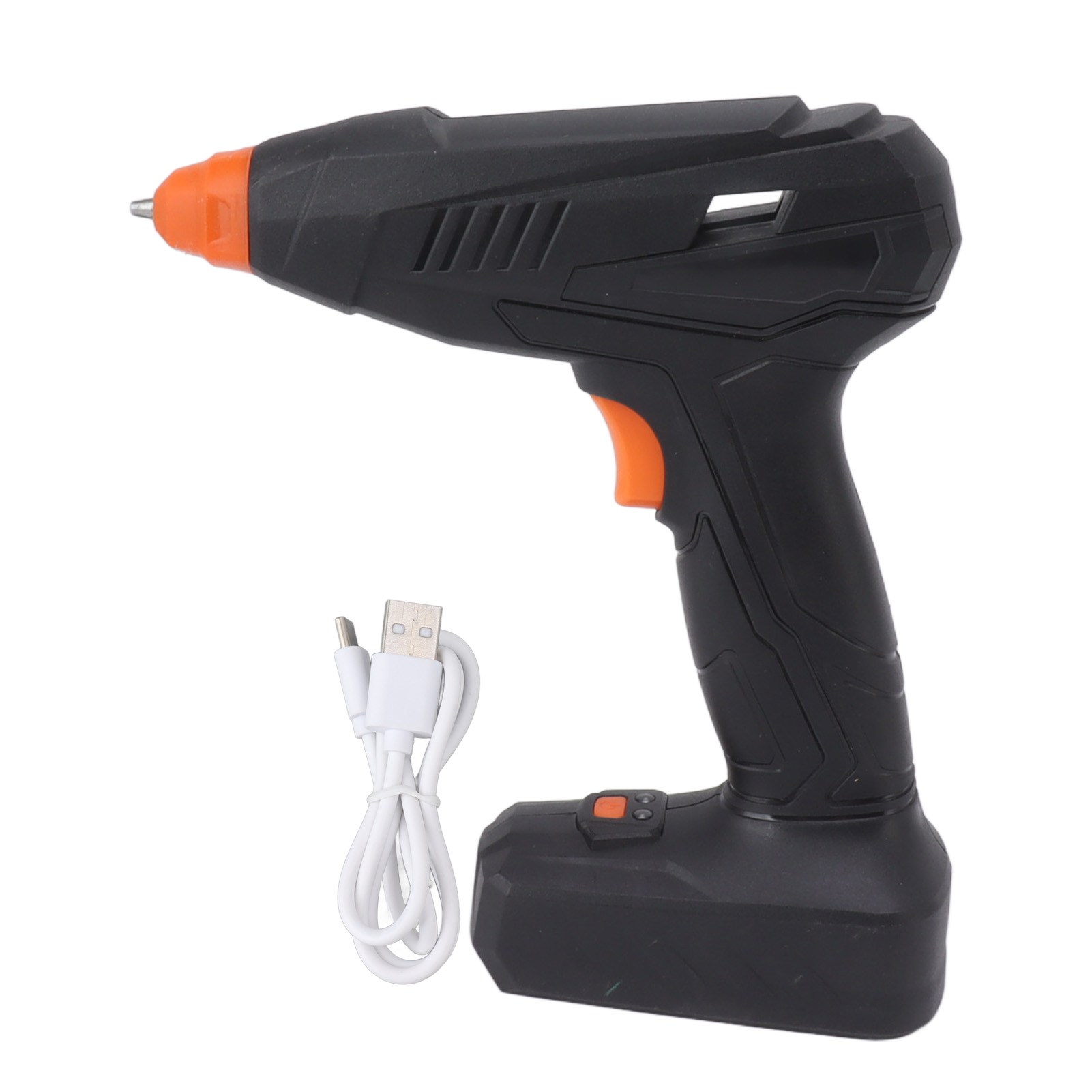 Hochleistungsfähige 5200-mah-usb-heißklebepistole Aus Abs-kunststoff, Auslaufsichere Mini-heißklebepistole Für Damen Und Herren