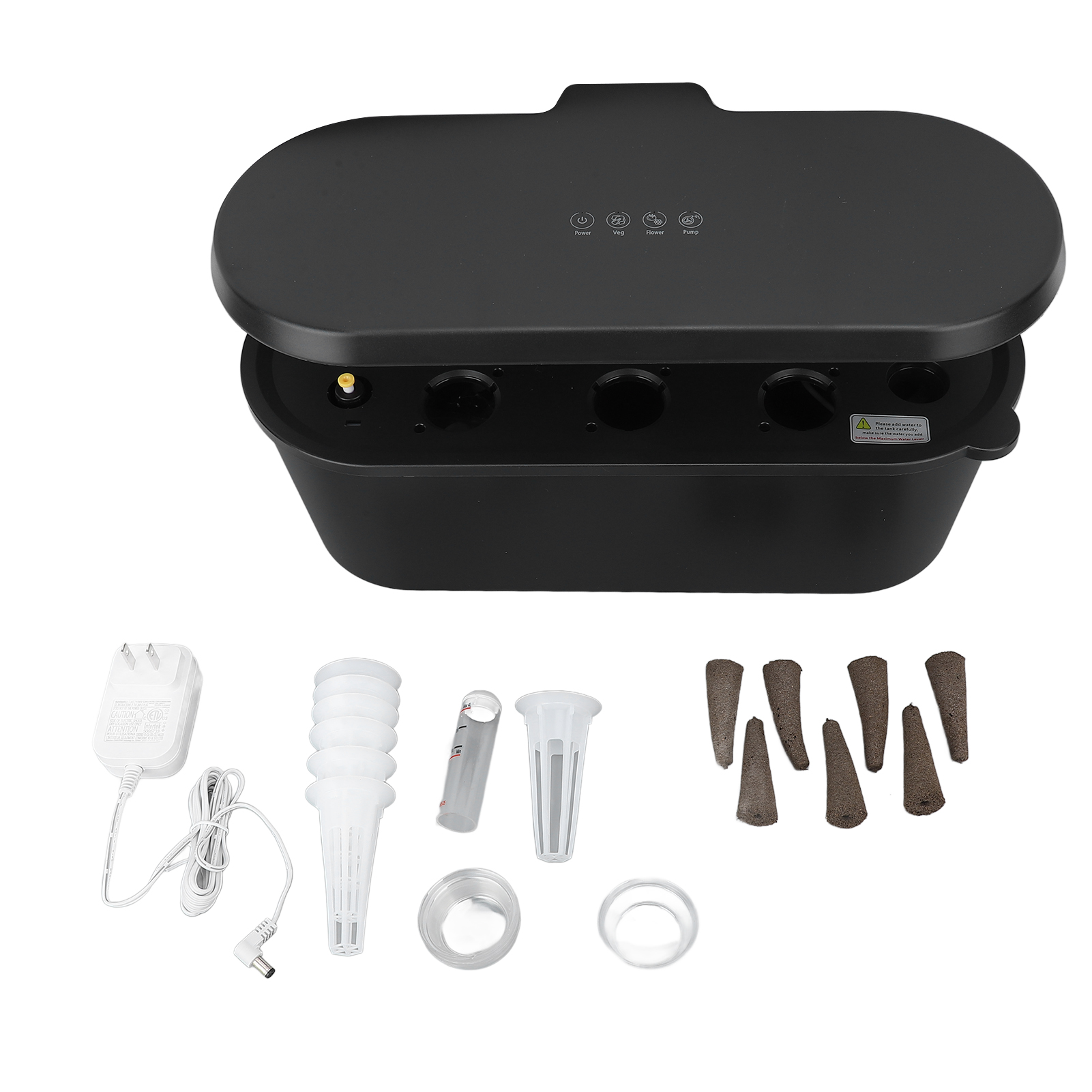 Intelligentes Indoor-hydroponik-anbausystem-set Mit Intelligentem Led-gemüsepflanzgefäß