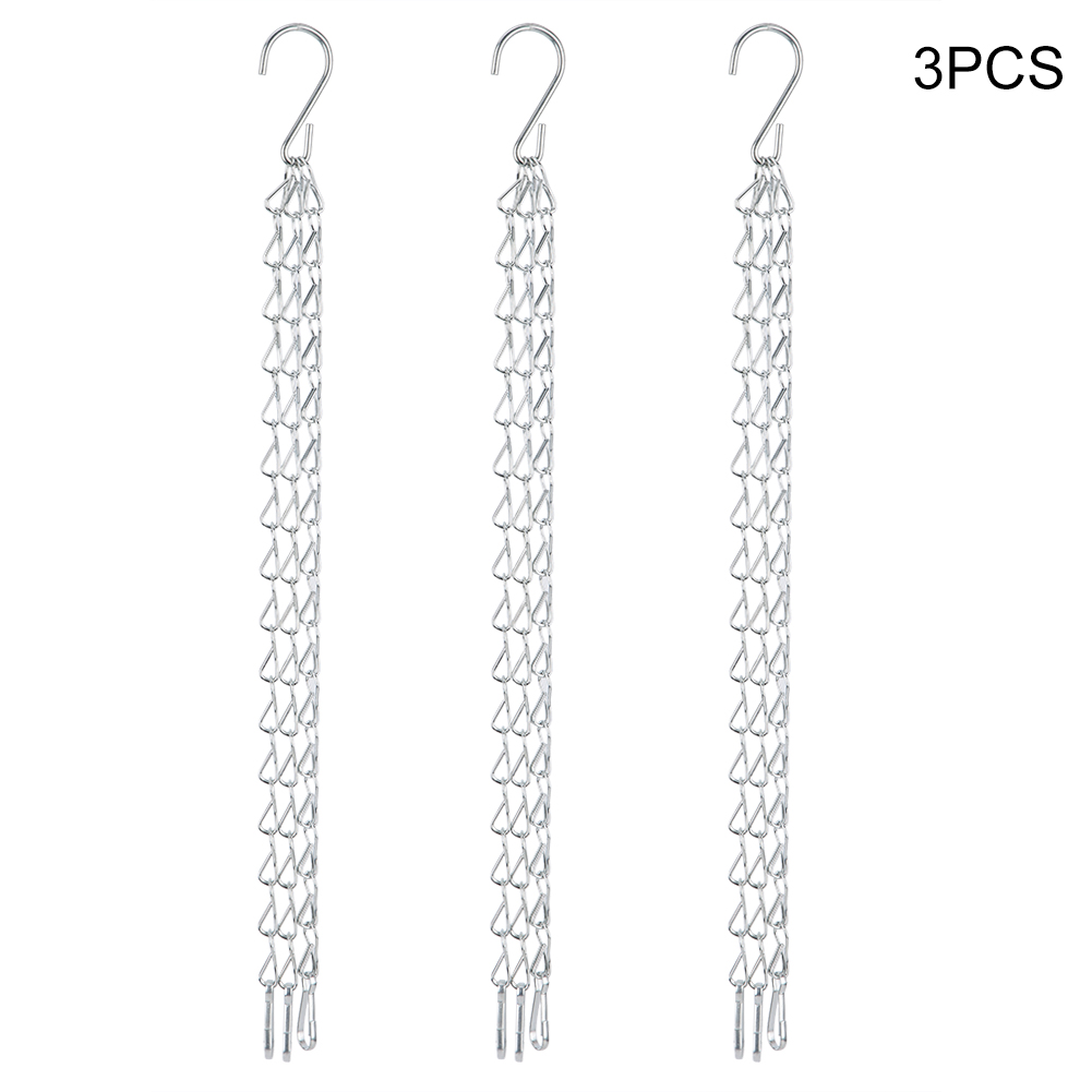 Set Mit 3 Ersatz-aufhängehaken Aus Eisen Für Blumentöpfe Und Gartenpflanzgefäße.