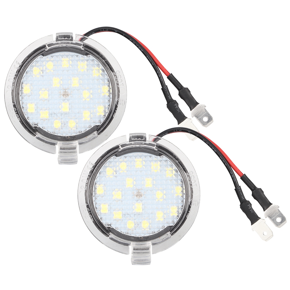 1 Paar Helle Weiße Led-außenspiegelleuchten Für Ford Mustang Mondeo Mk5