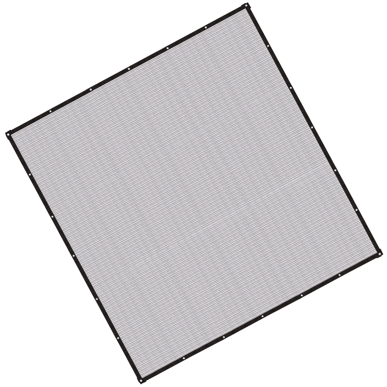 Isolierendes Aluminiumfolien-sonnenschutznetz, Sonnensegel Für Rasenflächen, Gärten Und Pools, 3 X 3 Meter