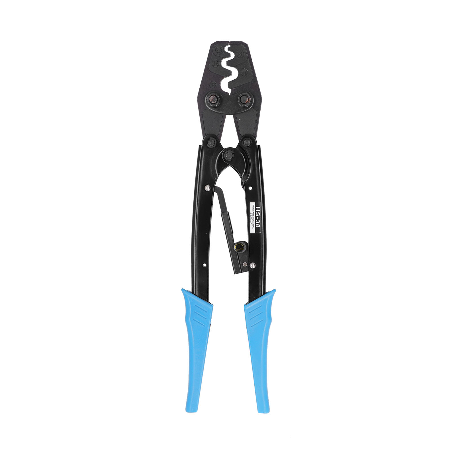 Crimpzange Für Blanke Kabel Und Kabelschuhe, Arbeitssparende Crimpzange, 5,5-38 Mm, Für Heimwerker.