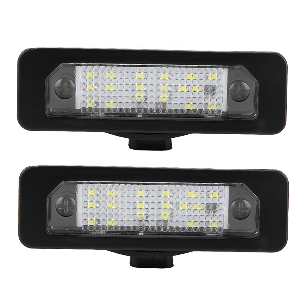Set Mit 2 Led-kennzeichenleuchten Für Ford Mustang, Fusion, Flex Und Taurus