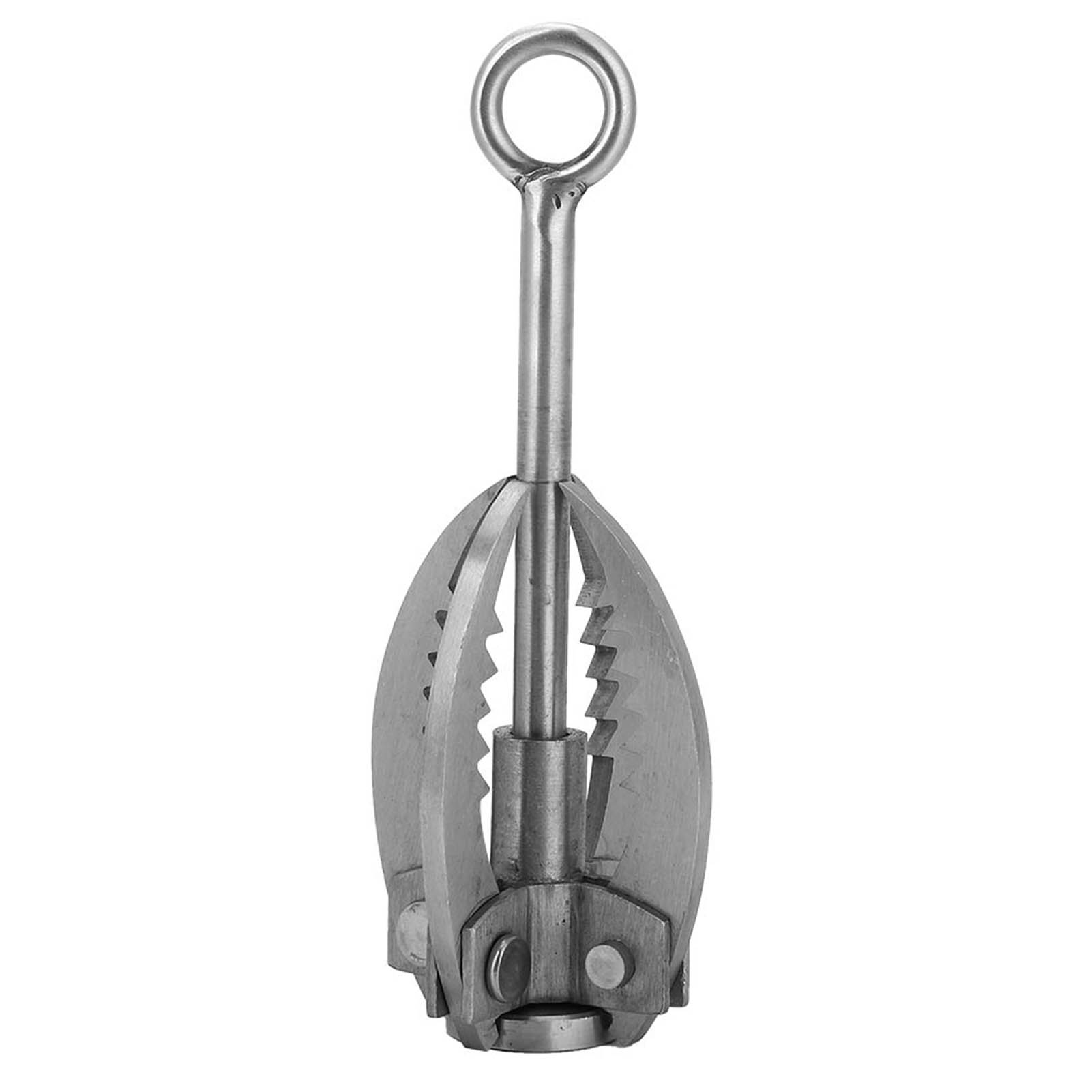 Multifunktionaler, Faltbarer Enterhaken Aus Edelstahl Für Outdoor-survival, Camping Und Wandern.