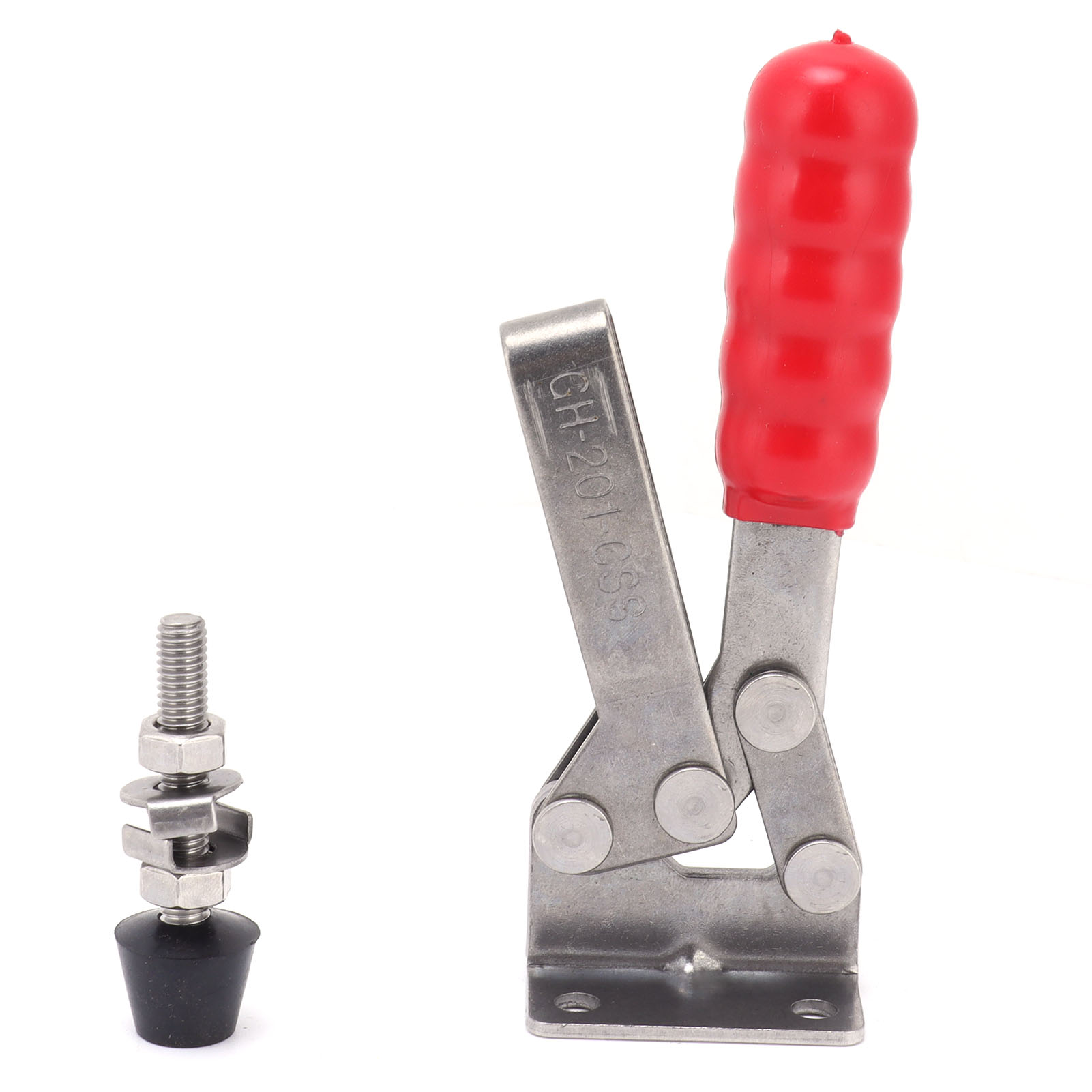 Gh 201-css Schnellspann-kniehebelspanner Aus Edelstahl, Handwerkzeug Für Horizontale Kniehebelspanner