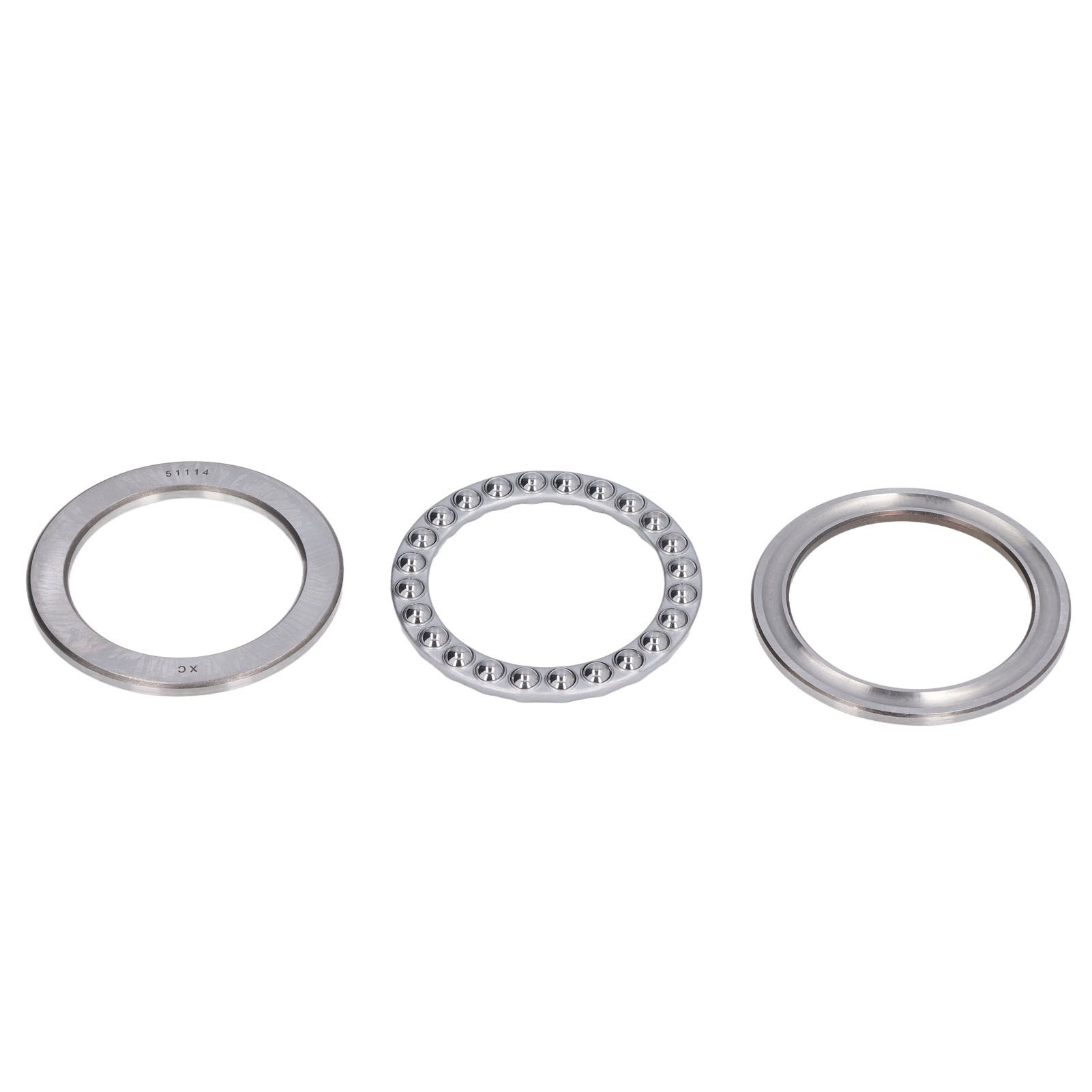 Kugel-axiallager 51114 75 Mm X 95 Mm X 18 Mm, Aus Kohlenstoffstahl, Für Schmiedemaschinen Und Straßenwalzen.