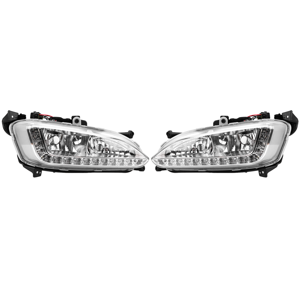 Paar Tagfahrlicht-/nebelscheinwerferabdeckungen Für Hyundai Santa Fe/ix45 2013-2015