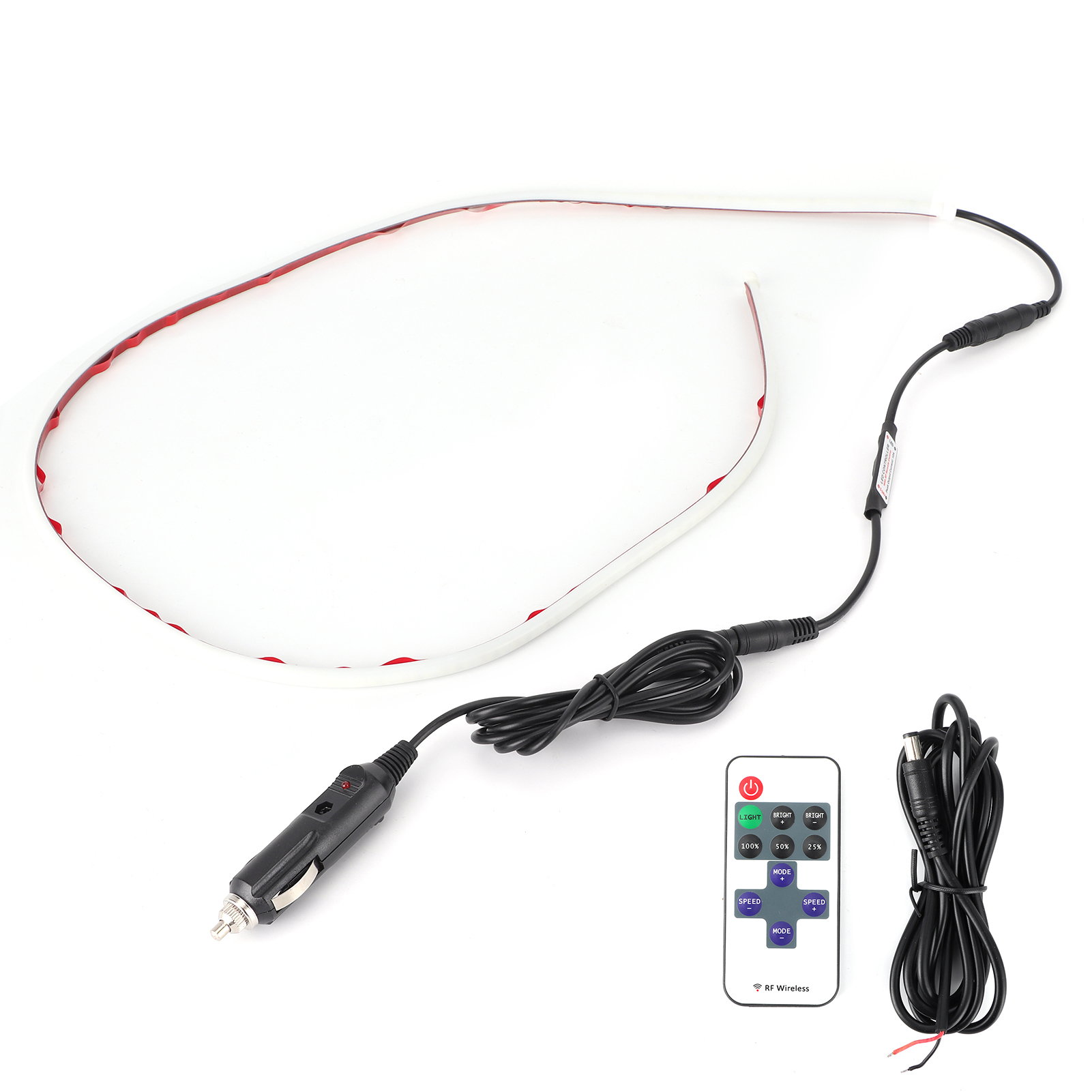 102 Cm (40,15 Zoll) Heckklappen-lichtleiste Mit Weißem Licht, 3 Einstellbare Helligkeitsstufen, Kompatibel Mit Jeep Jl 18+.