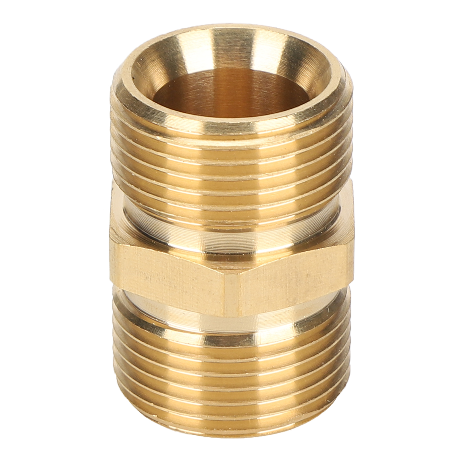 Hochdruck-sprühadapter Aus Messing, Metrisches M22-außengewinde, 14-mm-schlauchanschluss