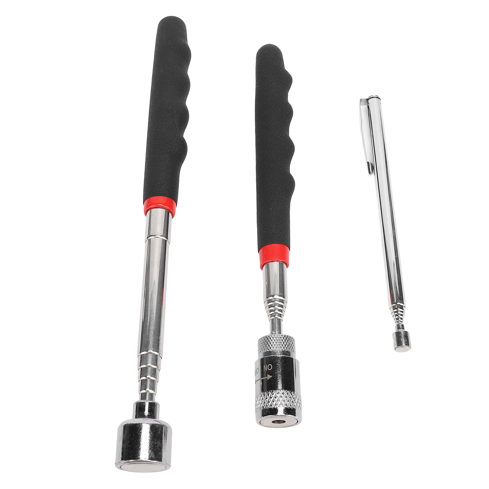 Set Mit 3 Teleskopierbaren Magnethebern, Ausziehbare Magnetstäbe Mit 1,4 Kg, 3,6 Kg Und 9 Kg Für Heimwerkerwerkstätten