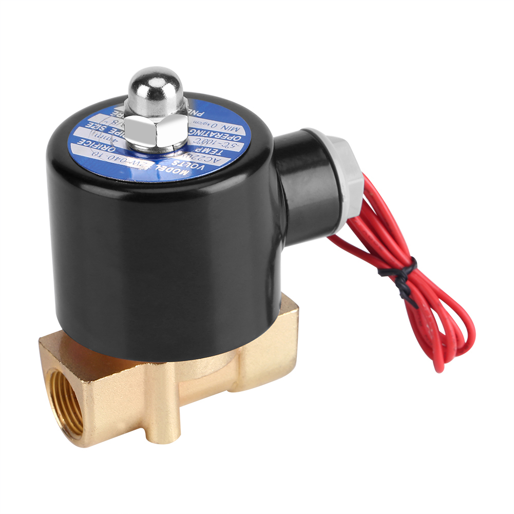 Dn10 3/8"-magnetventil, Normalerweise Geschlossen, 220 V, Für Wasser, Öl, Luft Und Gas