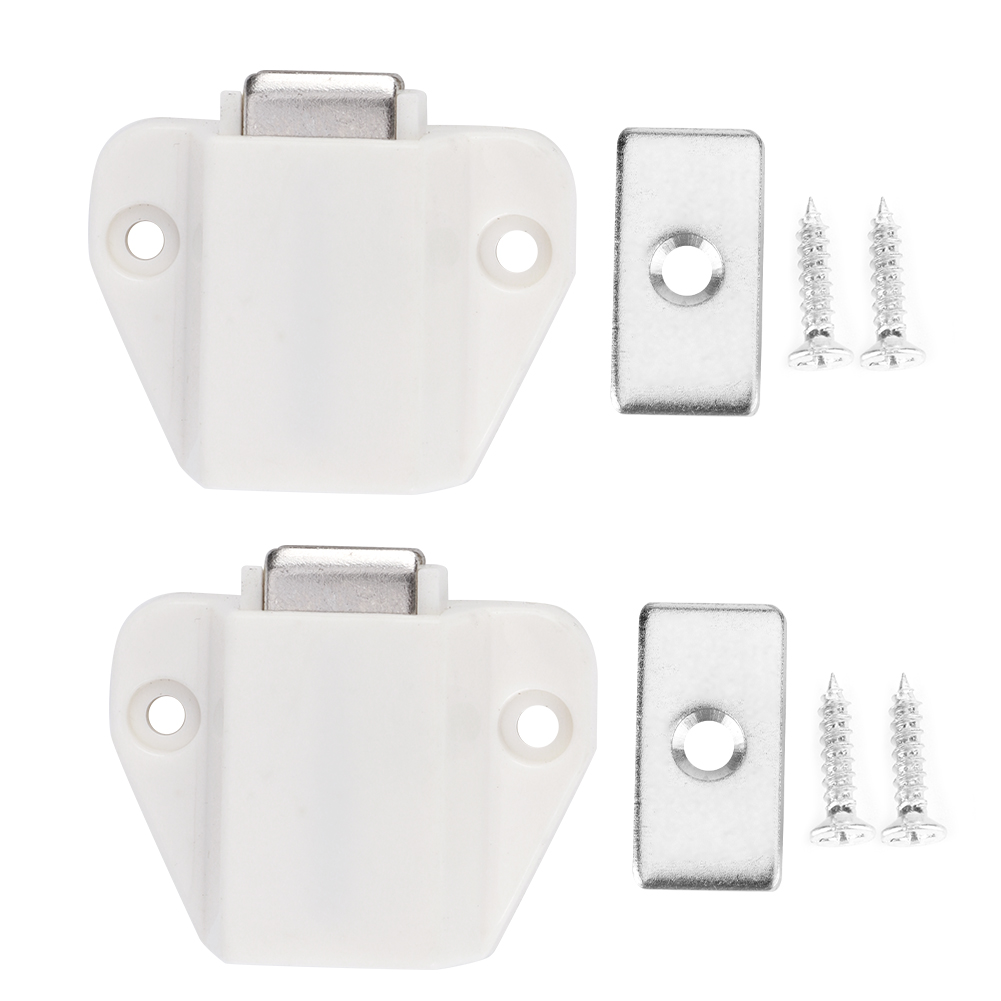 Set Mit 8 Robusten Magnetverschlüssen Für Einzelne Türen, Für Möbel, Schränke Und Regale.