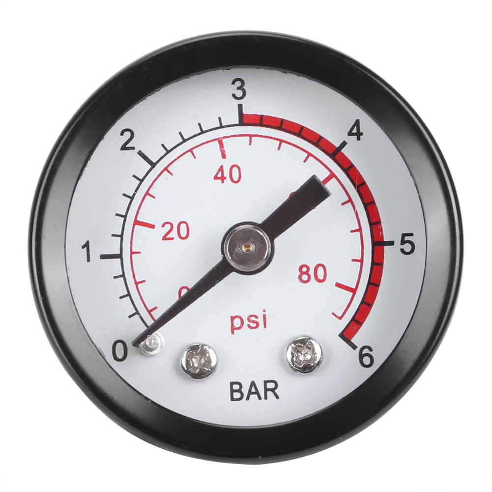Ersatz-manometer Für Zerstäuber, 0–6 Bar (0–80 Psi), Kompatibel Mit Sprühzubehör Aus Edelstahl