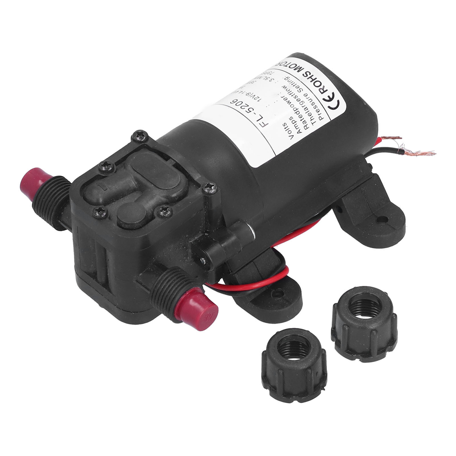12v 36w Doppelgewinde-membranpumpe, Mini-hochdruck-gleichstrom-wasserpumpe Für Landwirtschaftliche Sprühgeräte