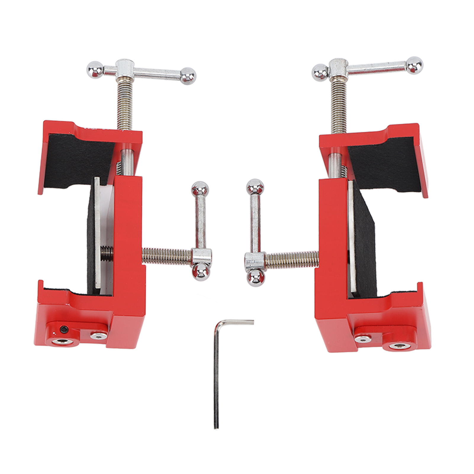 Set Aus 2 Möbelklemmen, Fester Halt, Einfach Zu Bedienen, Robust Und Tragbar, Für Die Holzbearbeitung.