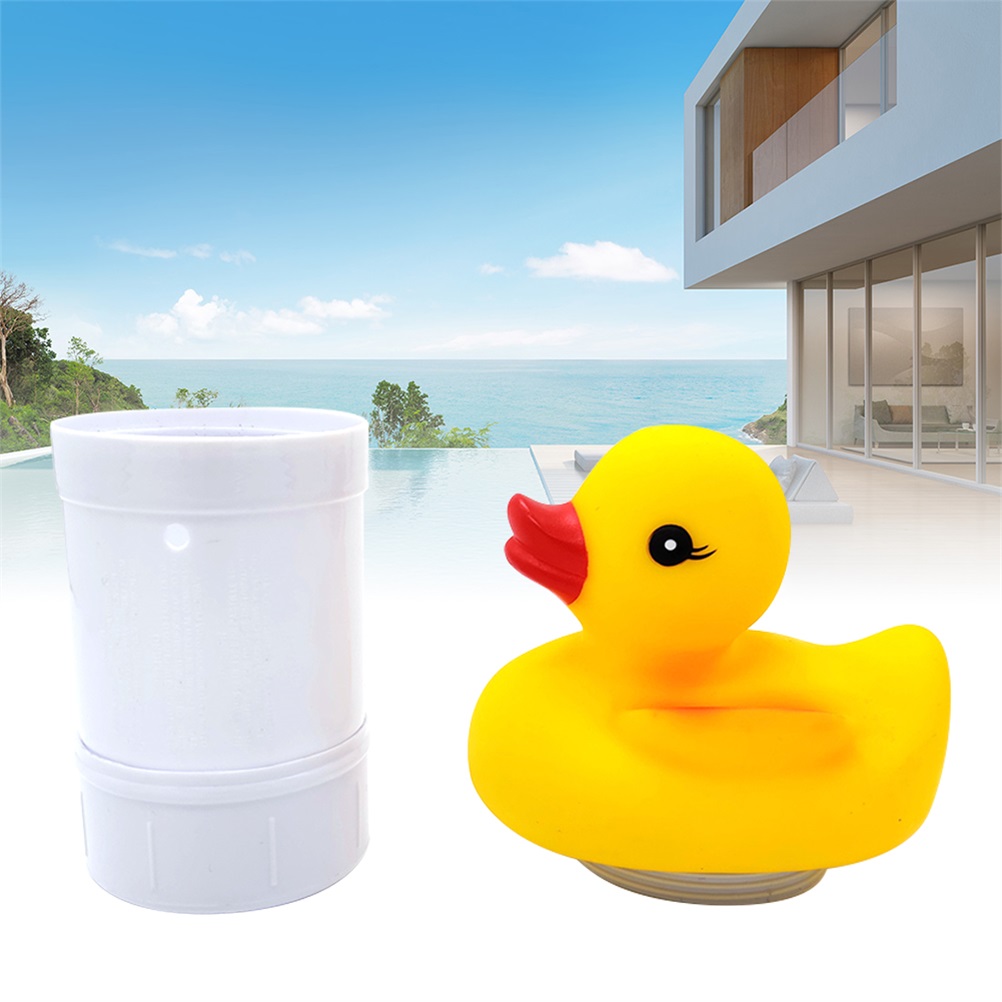 Poolreinigungsroboter, Automatischer, Schwimmender, Entenförmiger Chlorspender Für Pools Und Spas.