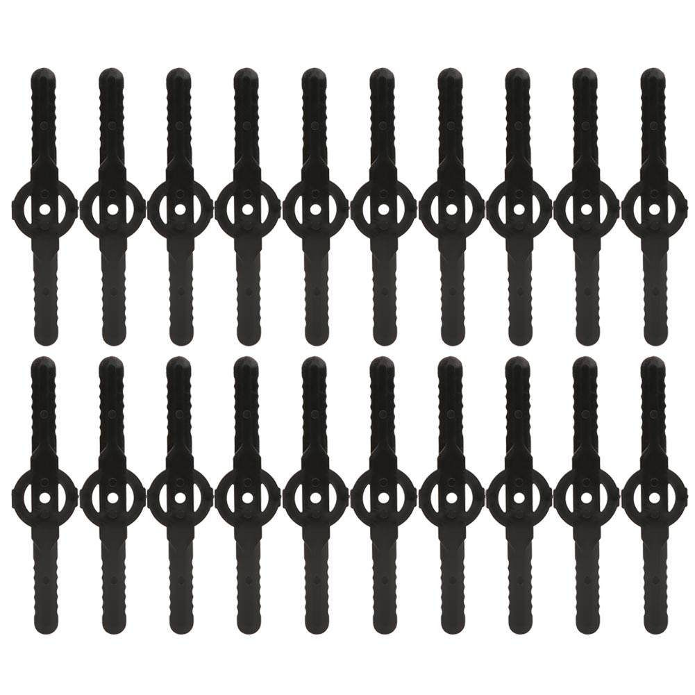 20-teiliges Set Für Rasenmäher, Langes Sicherheitsmesser, Kunststoffzubehör Für Die Rasenpflege