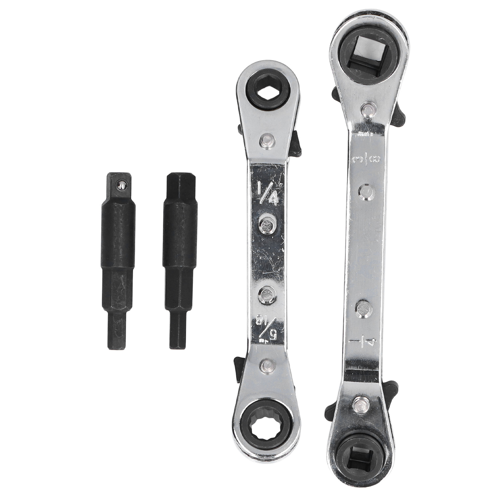 Ct122 Ratschenschlüssel Für Kühlschränke, 1/4", 3/16", 5/16", 3/8", Edelstahl, Reparaturwerkzeug Für Klimaanlagen Für Den Heimgebrauch