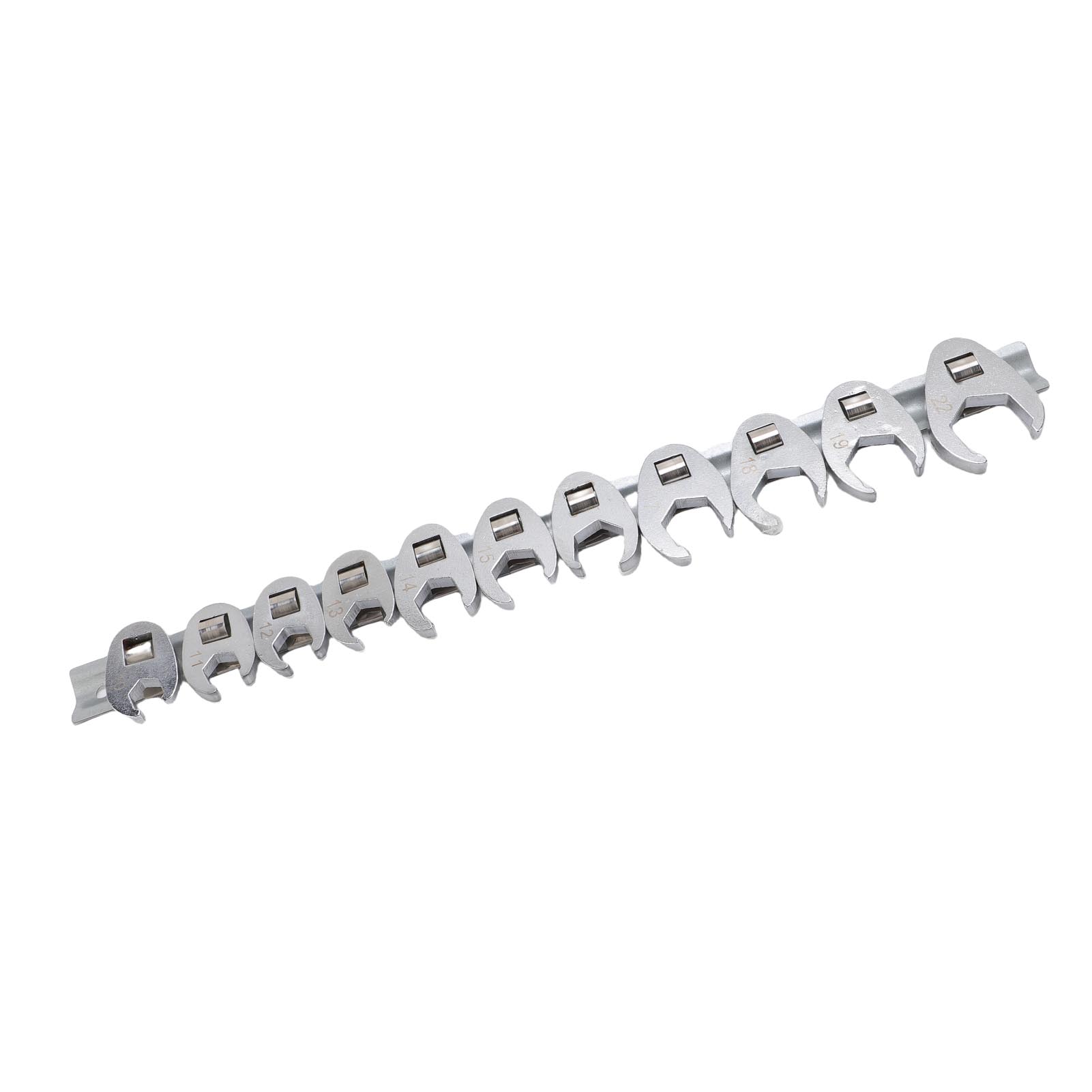 Metrischer Maulschlüsselsatz Mit Clip-organizer Für Beengte Platzverhältnisse, Kfz-reparaturen, Typ 2