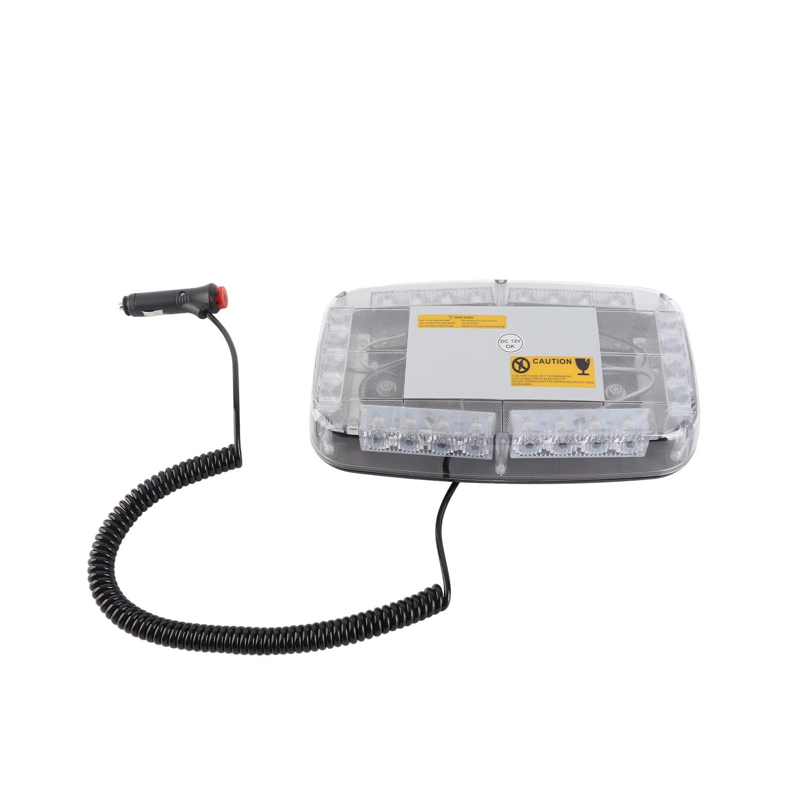 24 Led-polizei-warnleuchten, Wasserdicht, 12 V, 7 Modi, Blinklichter Für Das Autodach (warnung).