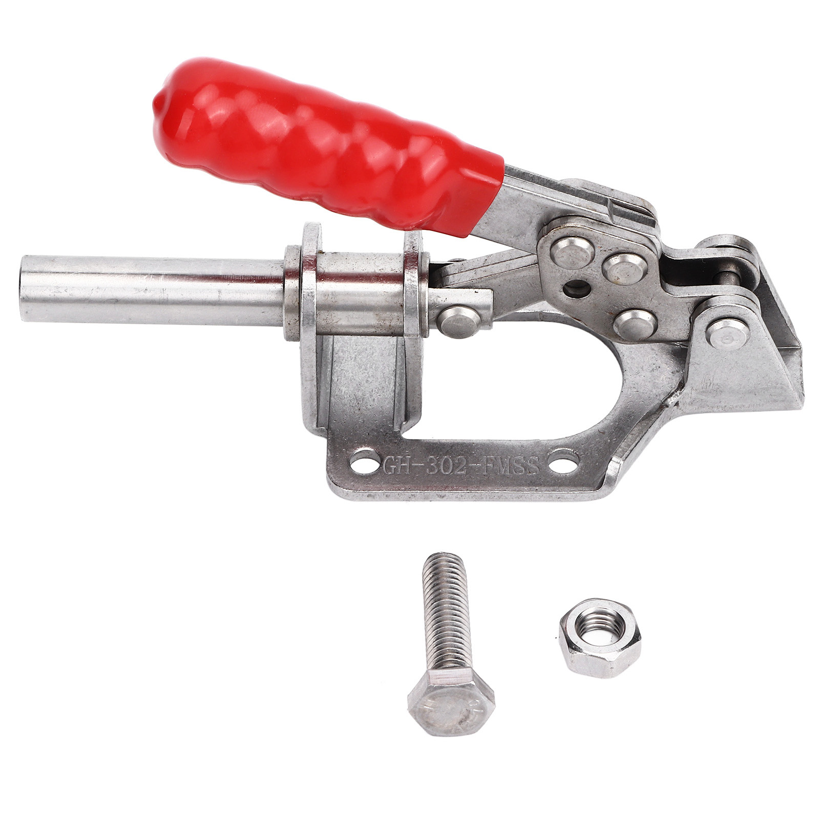 Schnellspann-kniehebelklemme 302f, 136 Kg Klemmkraft, Für Geräteinstallation Und Schweißarbeiten.