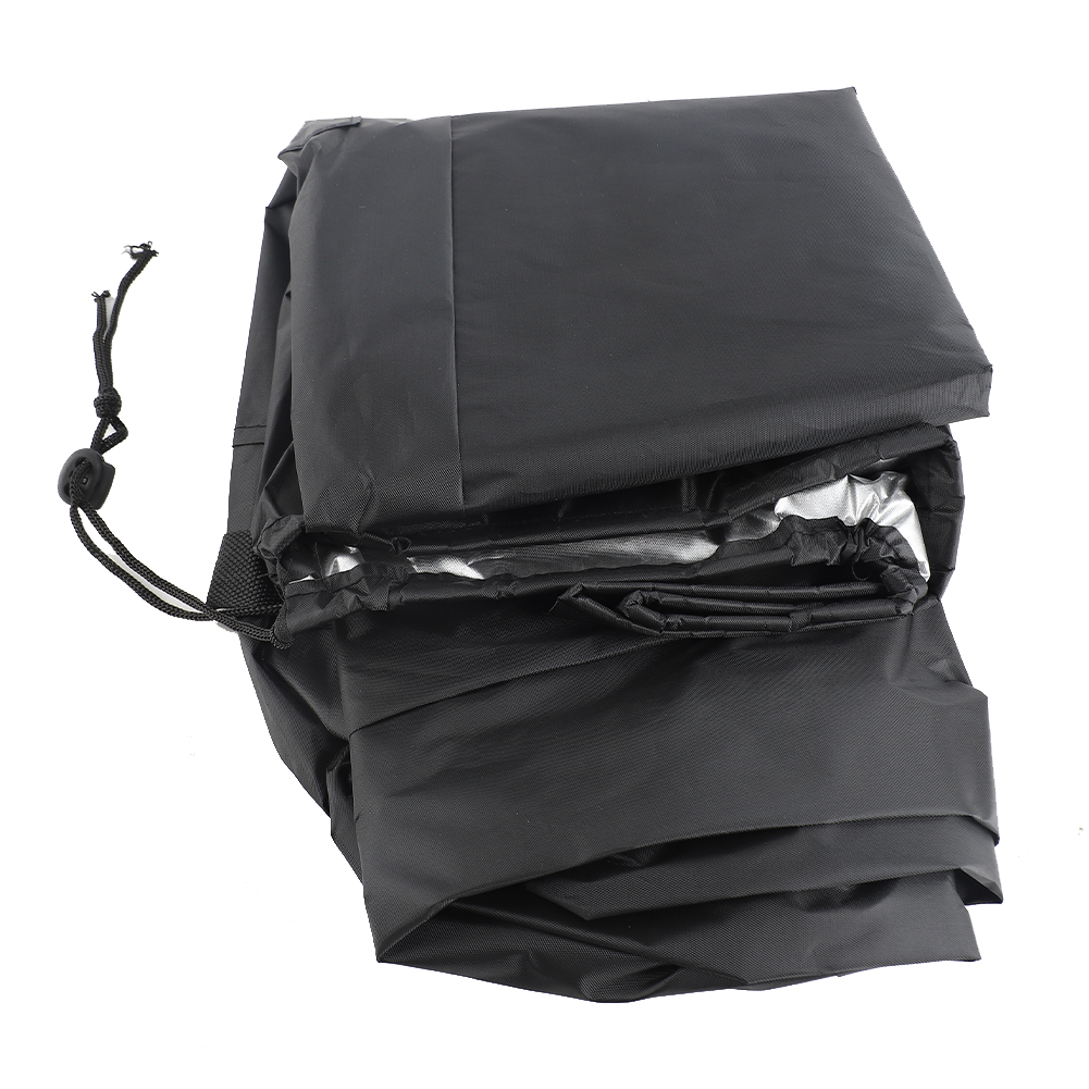 Faltbare Outdoor-bettabdeckung Aus Wasserdichtem 210d Oxford-gewebe Mit Reißverschluss, Maße: 80 X 30,5 X 94 Cm / 31 X 12 X 37 Zoll (größe S)