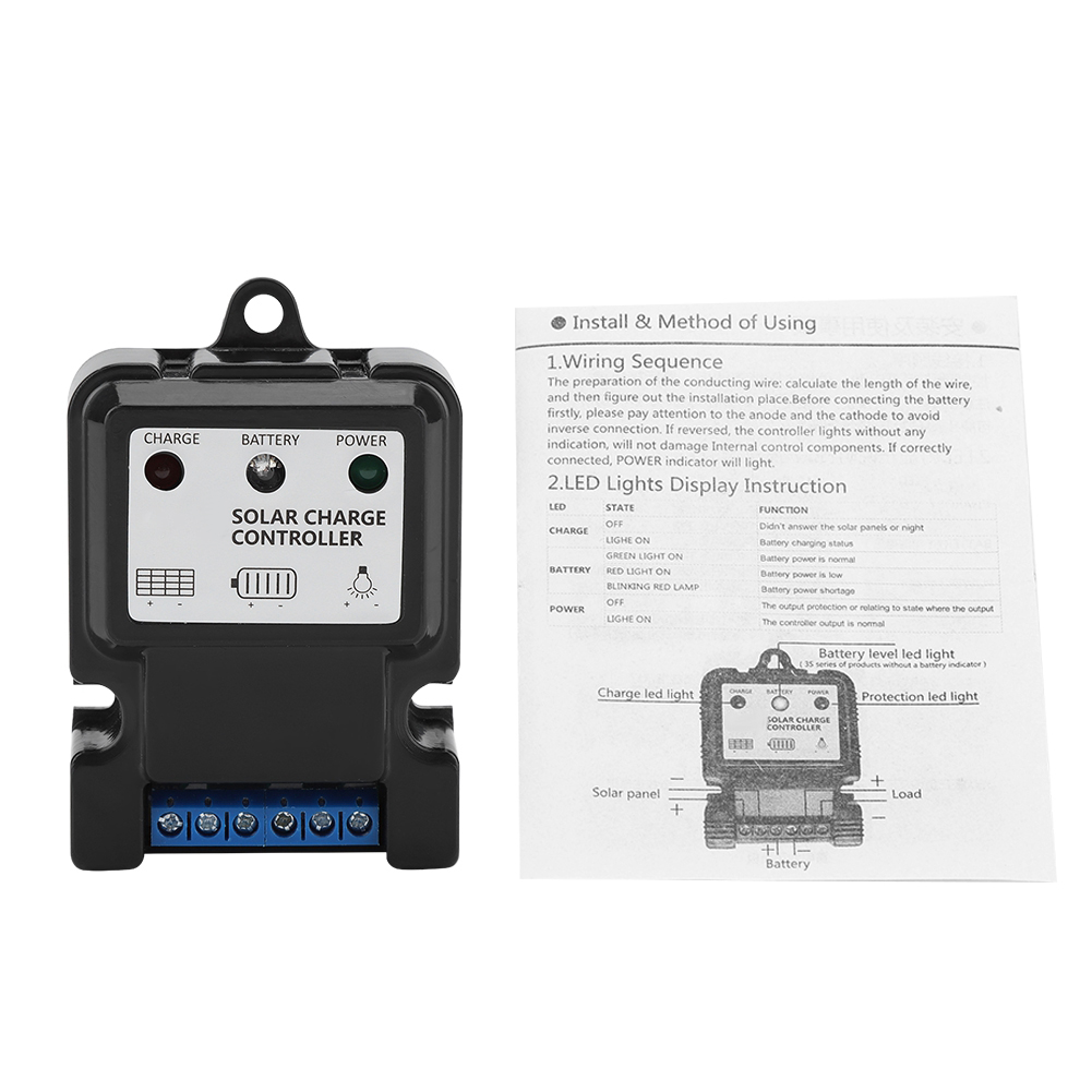 Intelligenter Pwm-lade- Und Entladeregler Für Solarenergie Dhs-5s6v/12v 10a