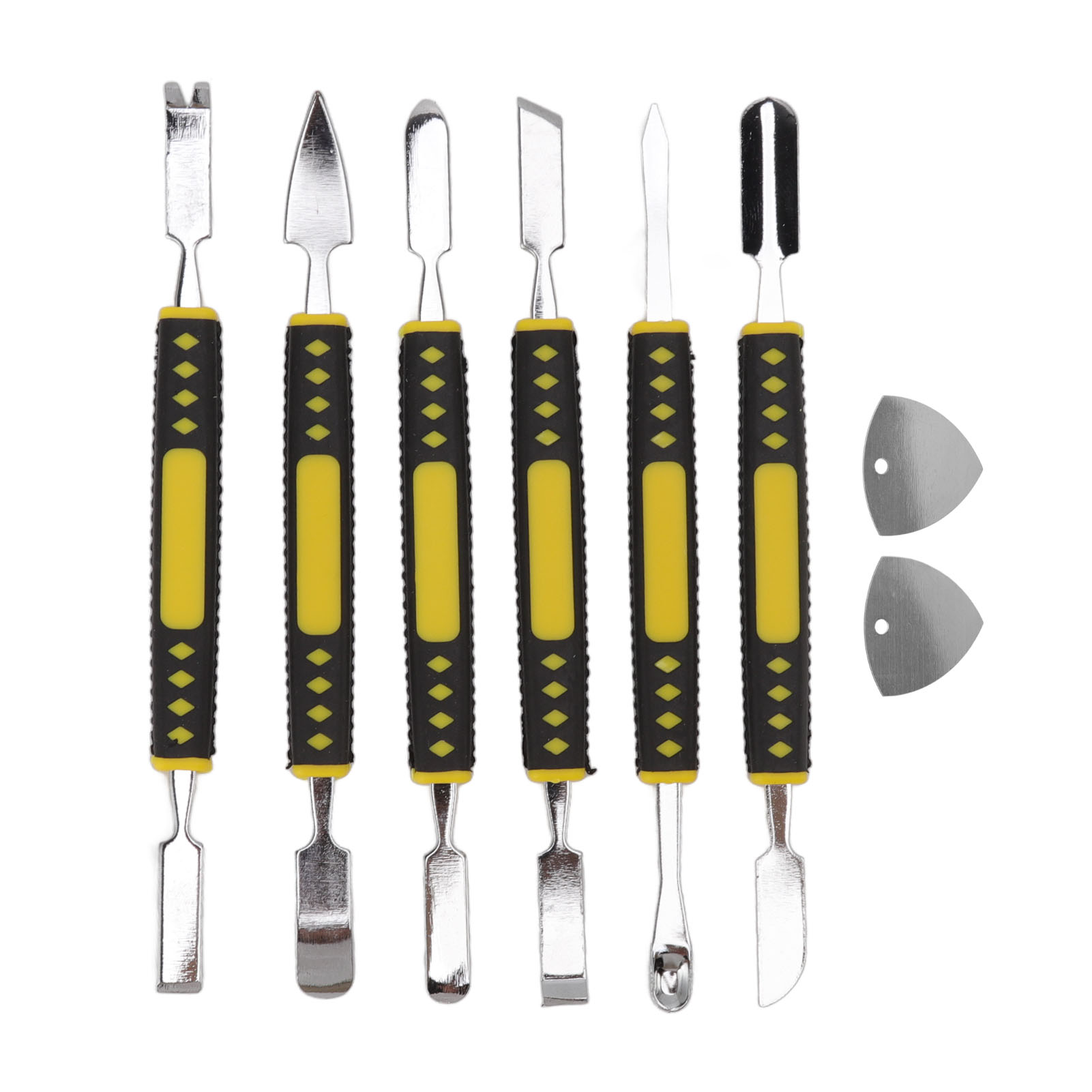 Set Mit 6 Hebel-öffnungswerkzeugen Mit Abs-griffen Und Stangen Aus Legiertem Stahl Für Die Elektronische Wartung