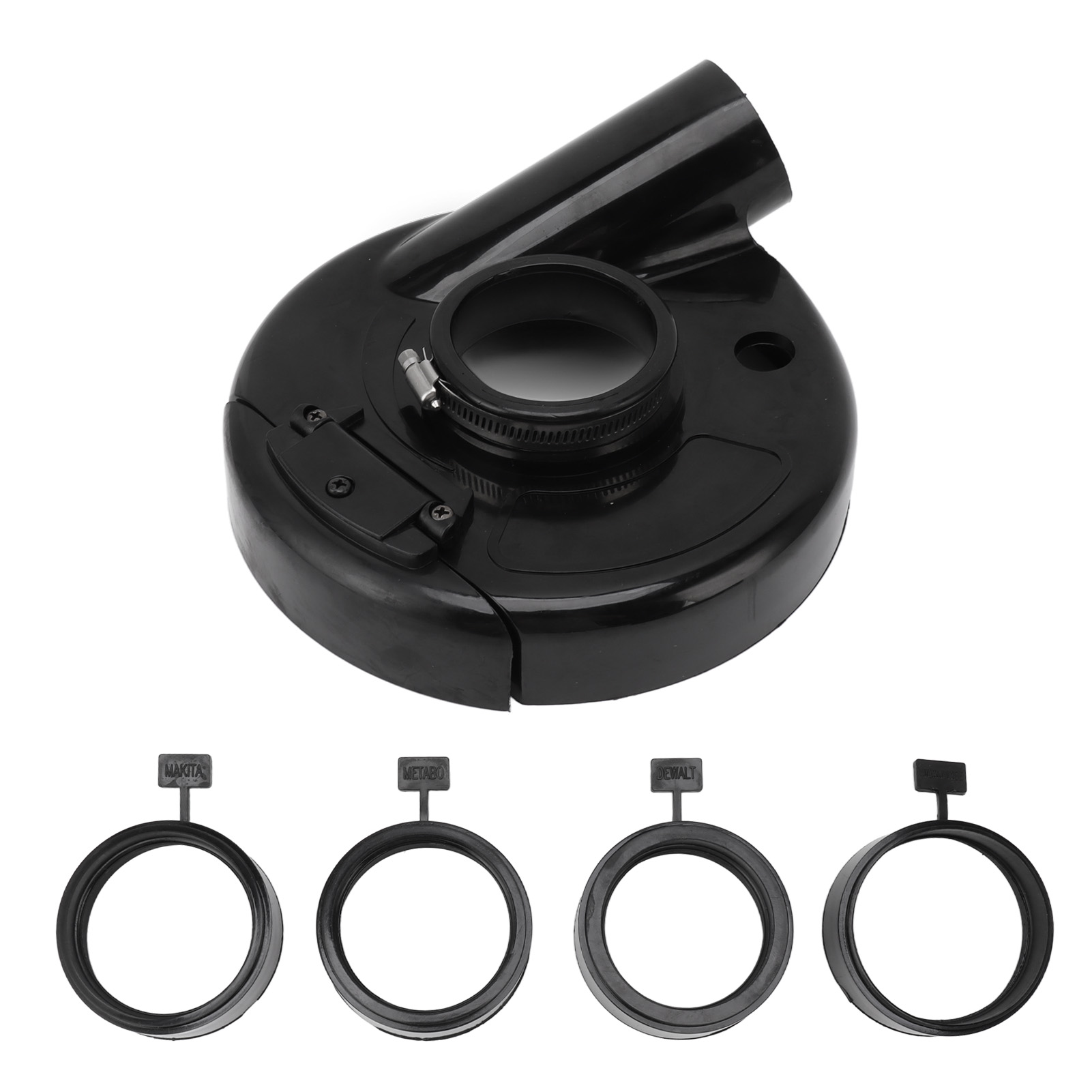 Elastische Staubschutzhülle Aus Gummi Für 18-cm-winkelschleifer (7 Zoll). Einfache Handhabung.