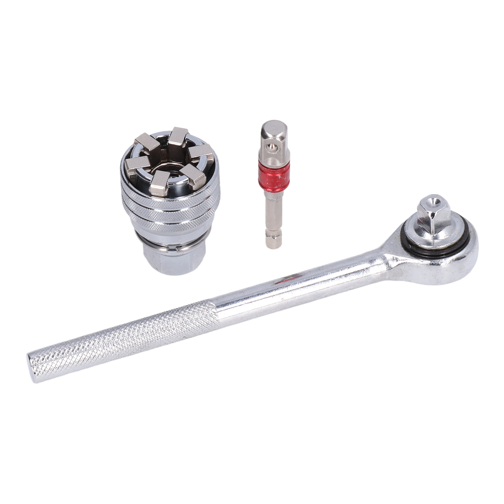Verstellbarer Universal-steckschlüssel 10–19 Mm Aus Chrom-vanadium-stahl Für Heimwerker