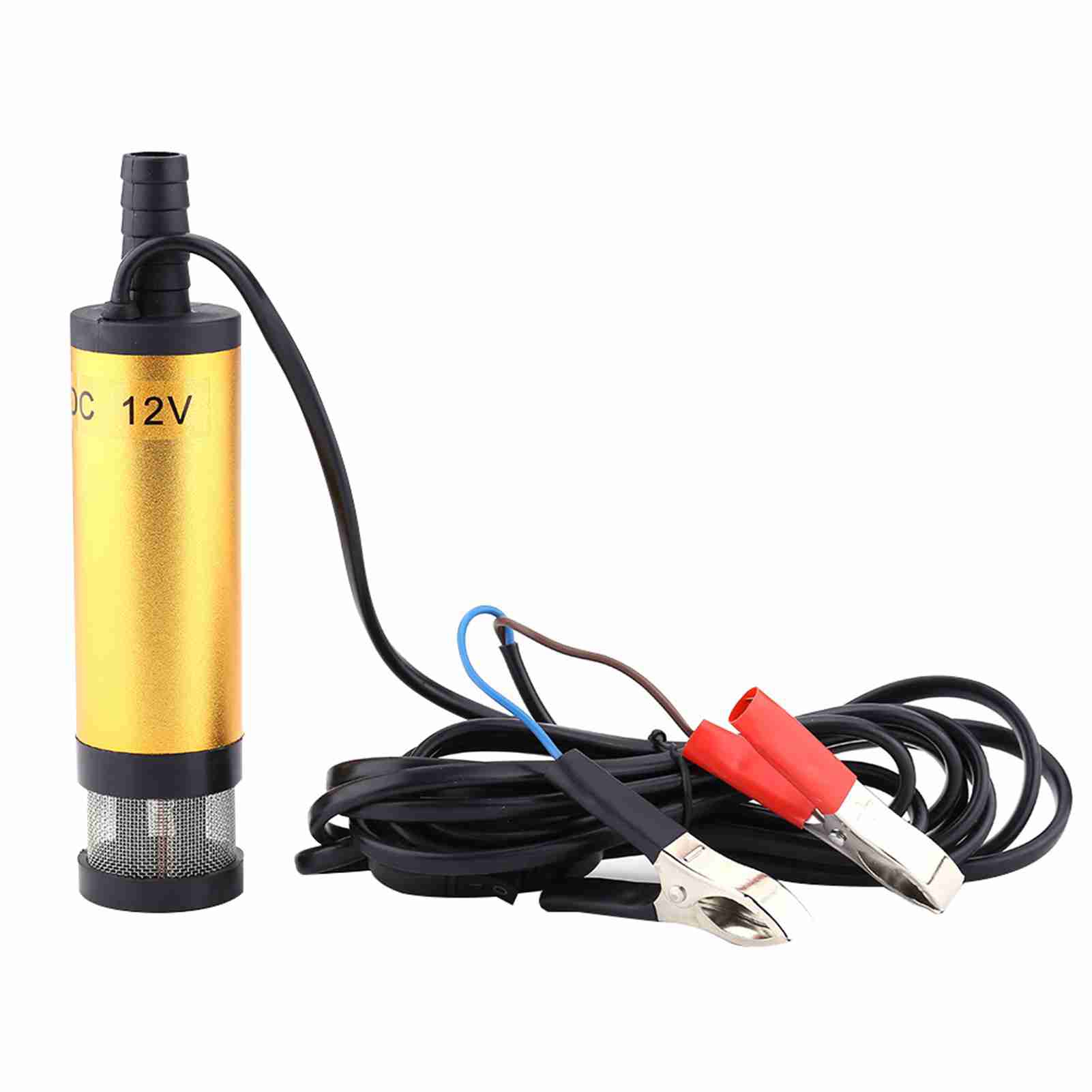 Tauchpumpe Aus Edelstahl Zur Förderung Von Wasser, Diesel, Öl Und Kerosin (dc 12v Gold)