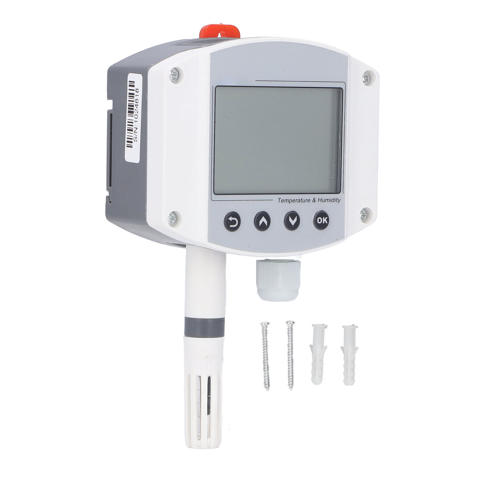 485 Temperatur- Und Feuchtigkeitstransmitter, Hochpräziser Sensor Mit Lcd-anzeige, 10–30 V