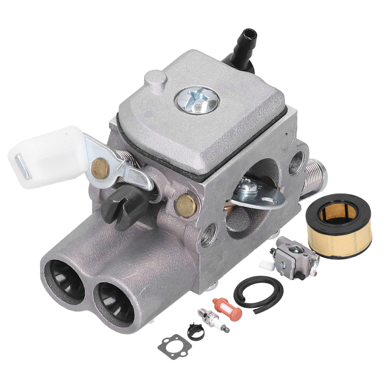 Vergaser-reparatursatz, Luftfilter, Kraftstofffilter, Kraftstoffleitung Und Zündkerze, Kompatibel Mit Stihl Ms251 Und Ms251c