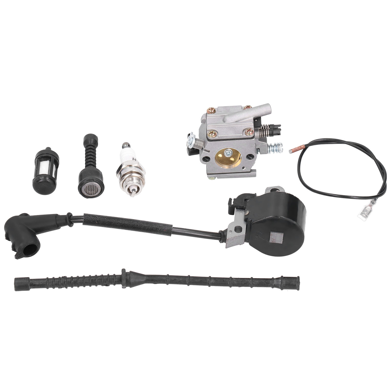 Ersatzteilset Für Stihl Ms381, Ms038 Und Ms380 Kettensägen: Vergaser, Zündspule, Ölleitung Und Kraftstofffilter