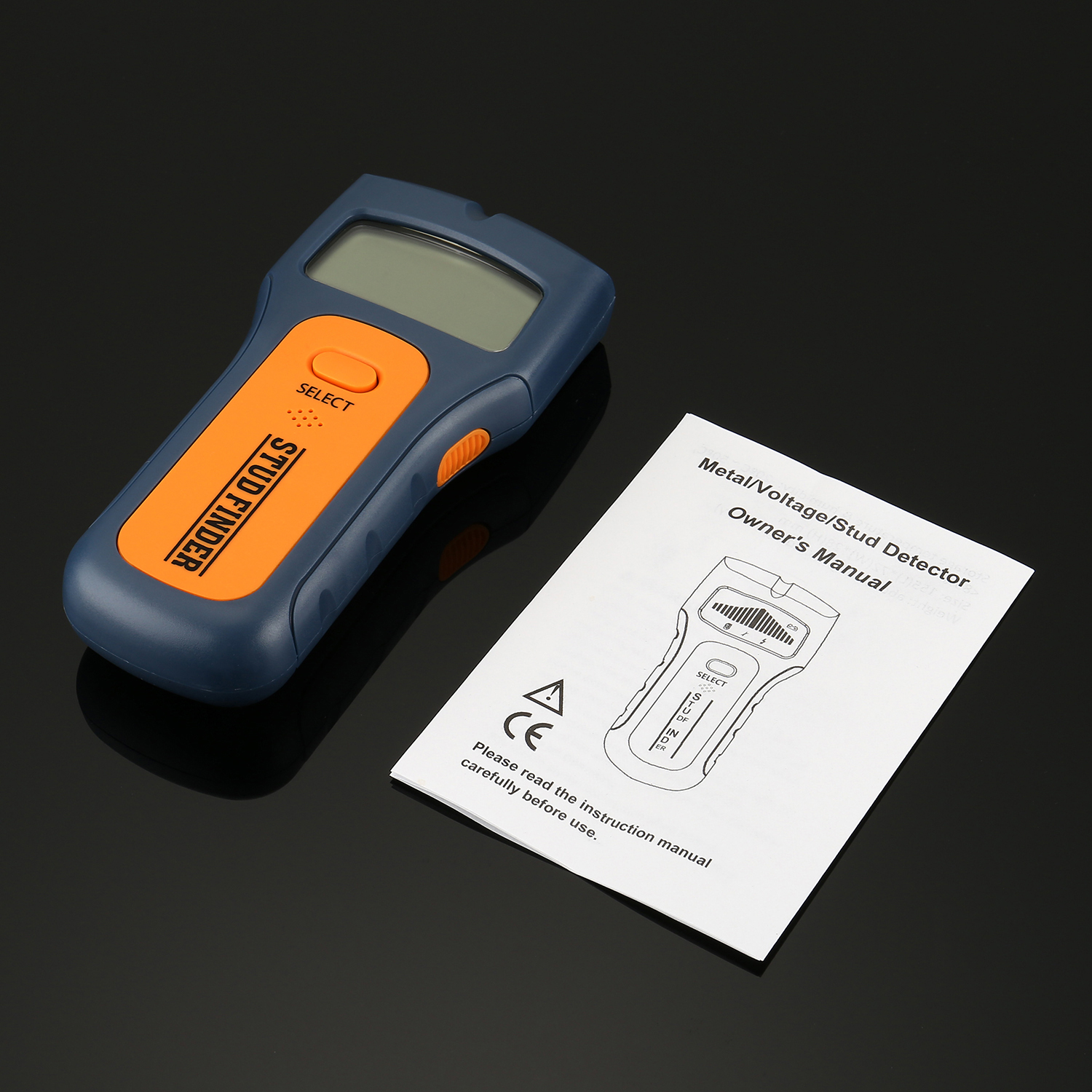 5-in-1 Metallständer- Und Stromführende Kabeldetektor Mit Lcd-bildschirm Und 5-in-1 Wandscanner