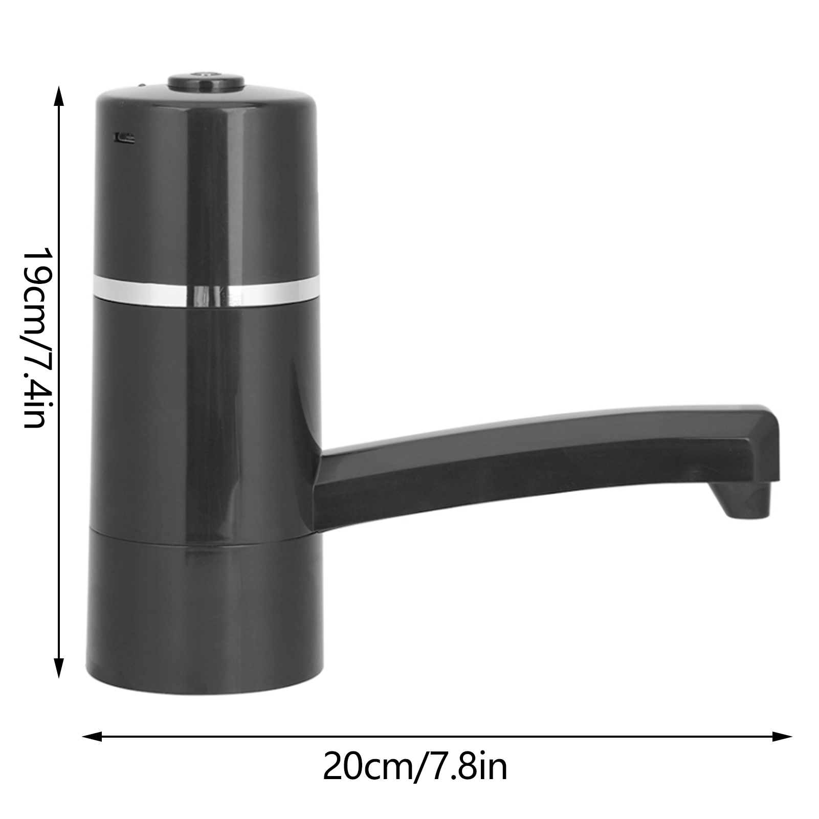 Automatische, Kabellose Und Wiederaufladbare Elektrische Wasserpumpe Für 3,8-liter-flaschen, Reinstwasserspender