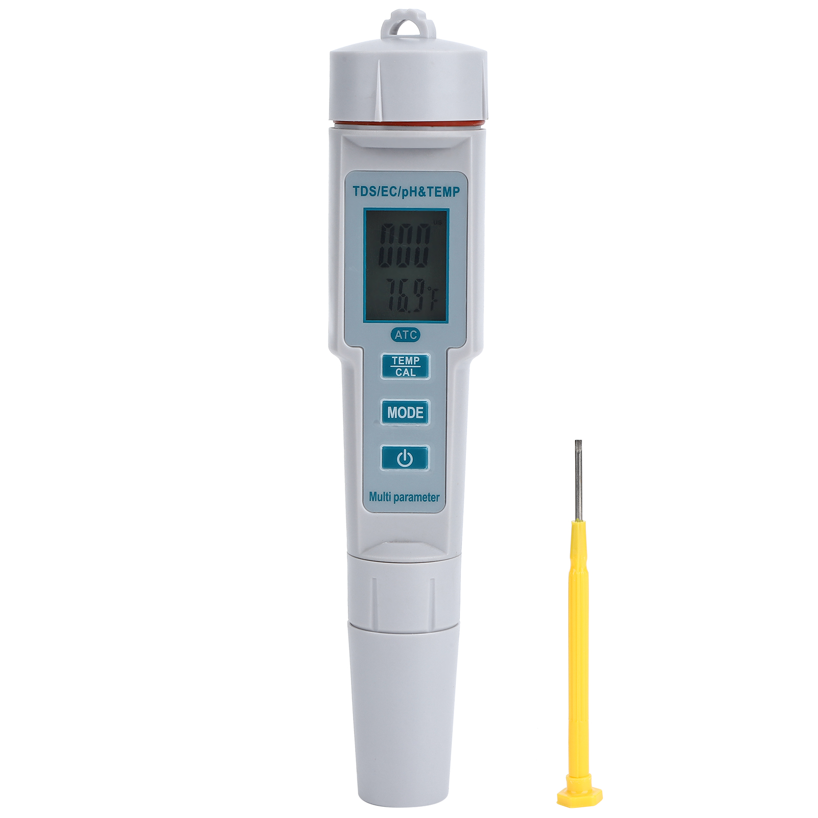 4-in-1 Digitaler Wasserqualitätstester In Stiftform (ph-wert, Tds, Ec-wert, Temperatur) – Trinkwasser Und Schwimmbäder