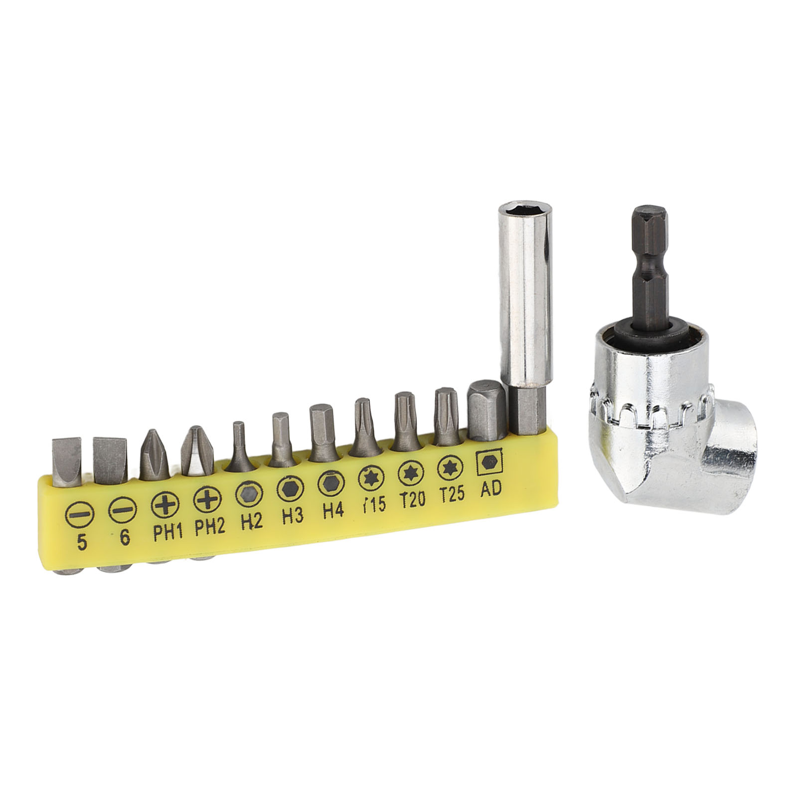 105° Rechtwinkliger Schraubendreheradapter Mit Automatischer Verriegelung, Ideal Für Beengte Platzverhältnisse.