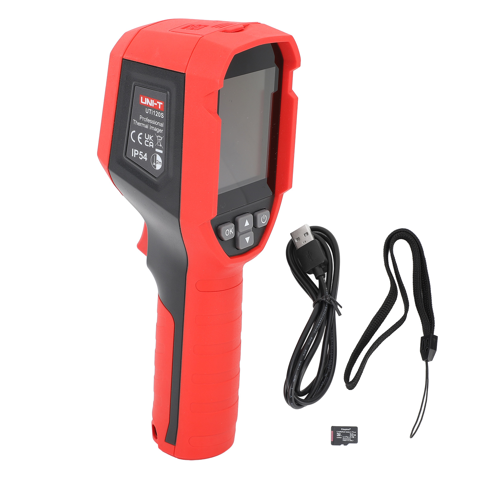 Infrarot-wärmebildkamera Ohne Fokussierung, 2600 Mah, 1 M Reichweite, Schutzart Ip54, Für Rohre Und Fußbodenheizung