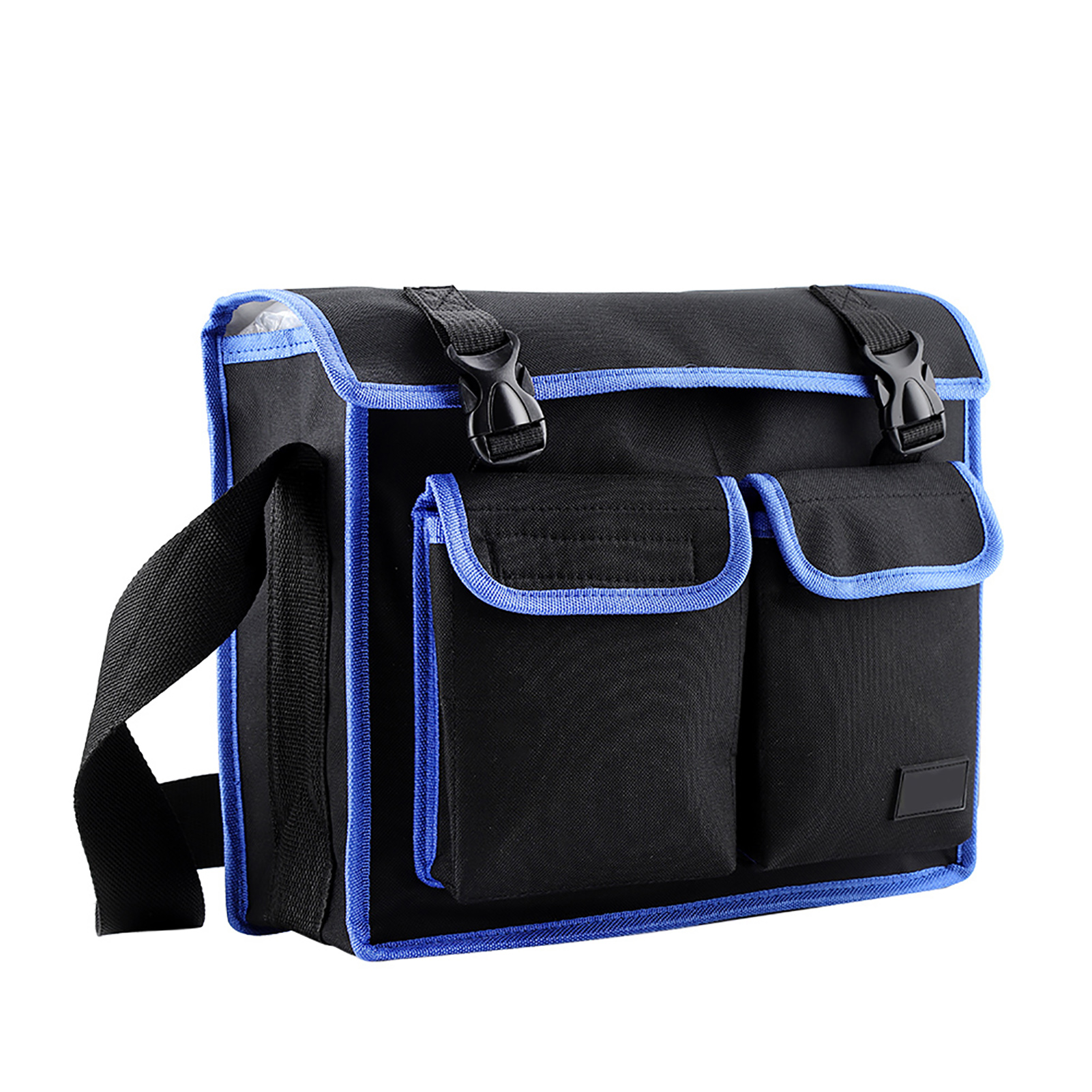 Werkzeugtasche Aus Dickem Oxford-gewebe Mit Schultergurt Und Organizer, Für Elektriker Und Reparaturarbeiter (blau)