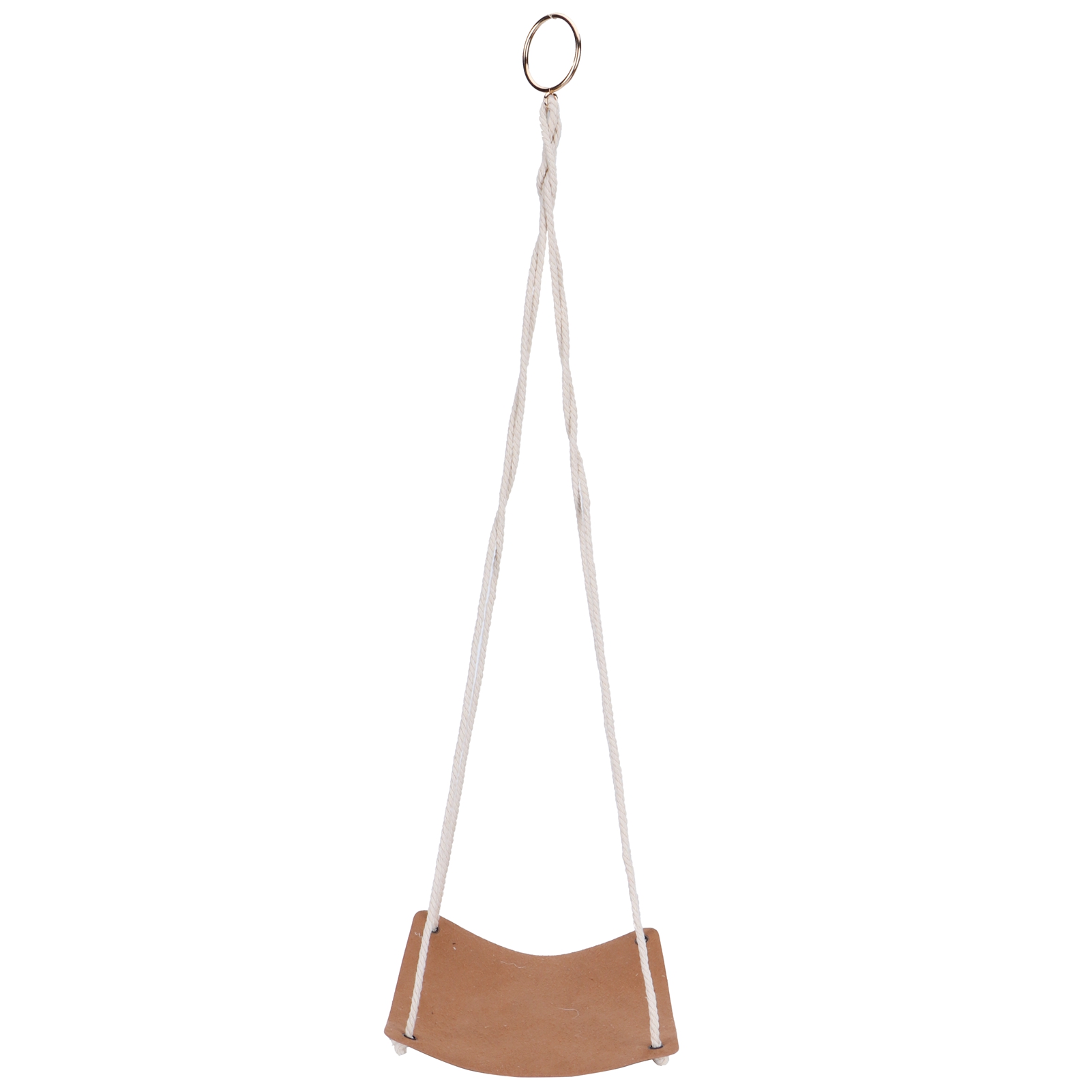 Hängender Pflanzenhalter Aus Pu-leder, Quadratischer Sockel, Baumwollseil, Blumentopf, Hängeampel Für Sukkulenten, Gartendekoration, Braun, 20 Cm