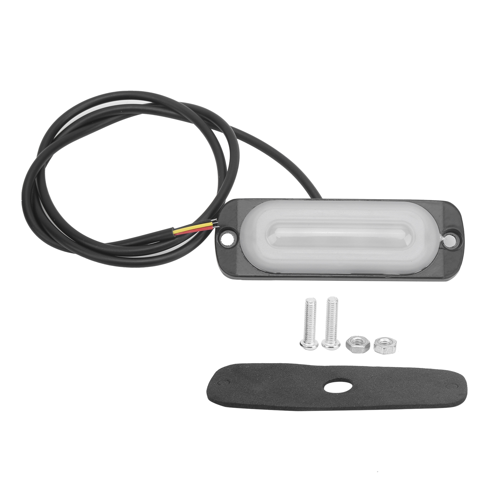 12v 4-led Gelbe Blink-warnleuchte Für Pkw, Motorrad, Lkw Und Transporter