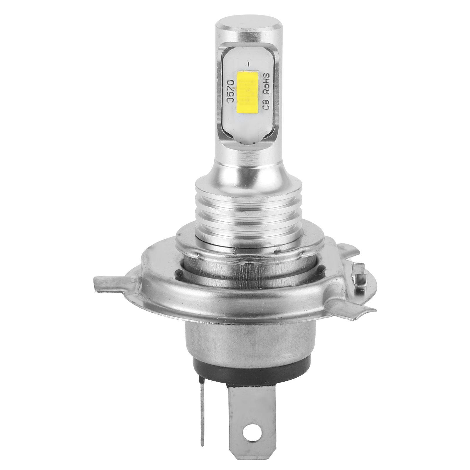 Led-nebelscheinwerferlampe Für Motorrad-/autoscheinwerfer Mit H4-stecker, 80 W Dc 12 V 24 V (gelb 1500 K)