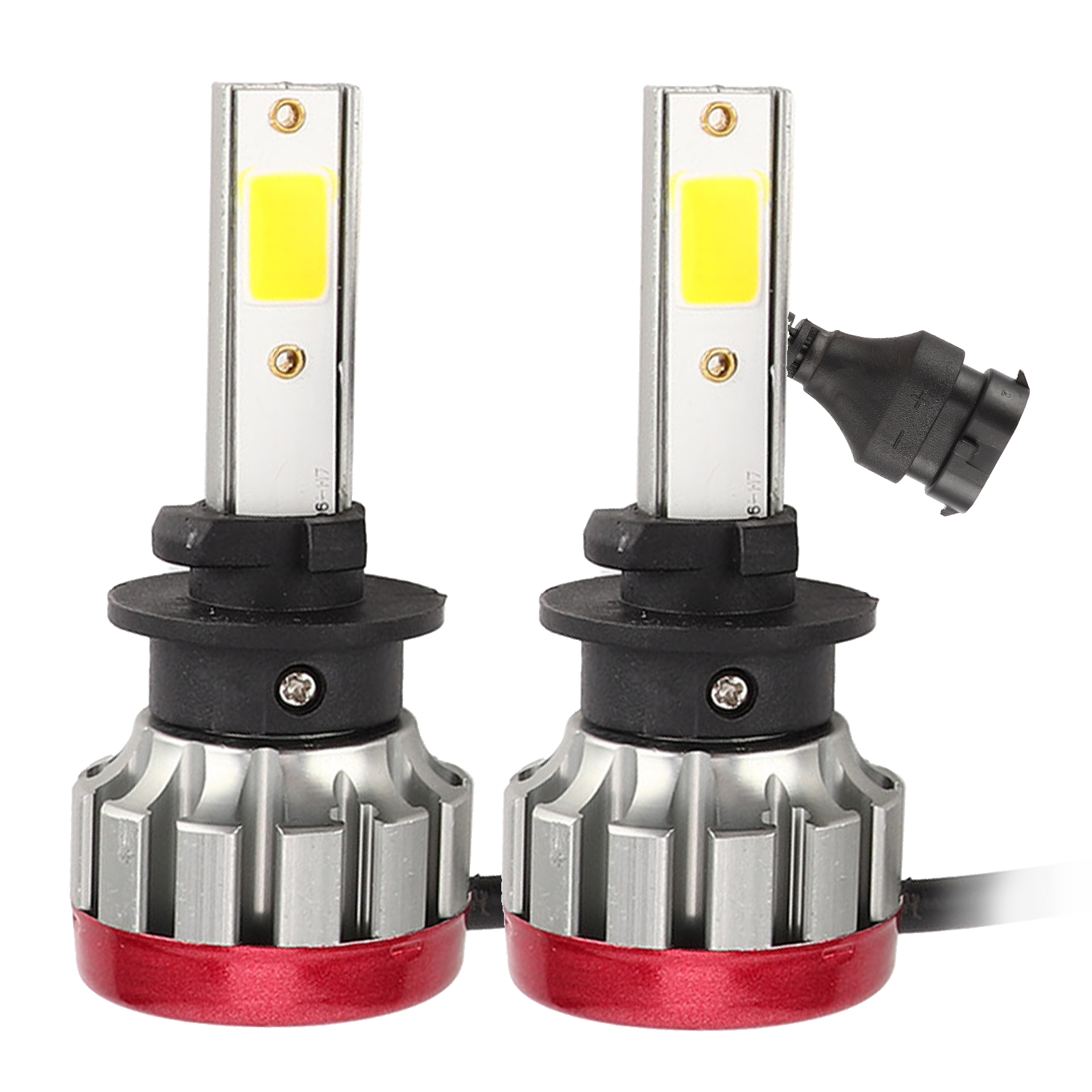 Paar Ev19 880/881 30w 3000k 3000lm Nebelscheinwerferlampen, Gelbes Licht, Ip68 Wasserdicht, Für Frontscheinwerfer