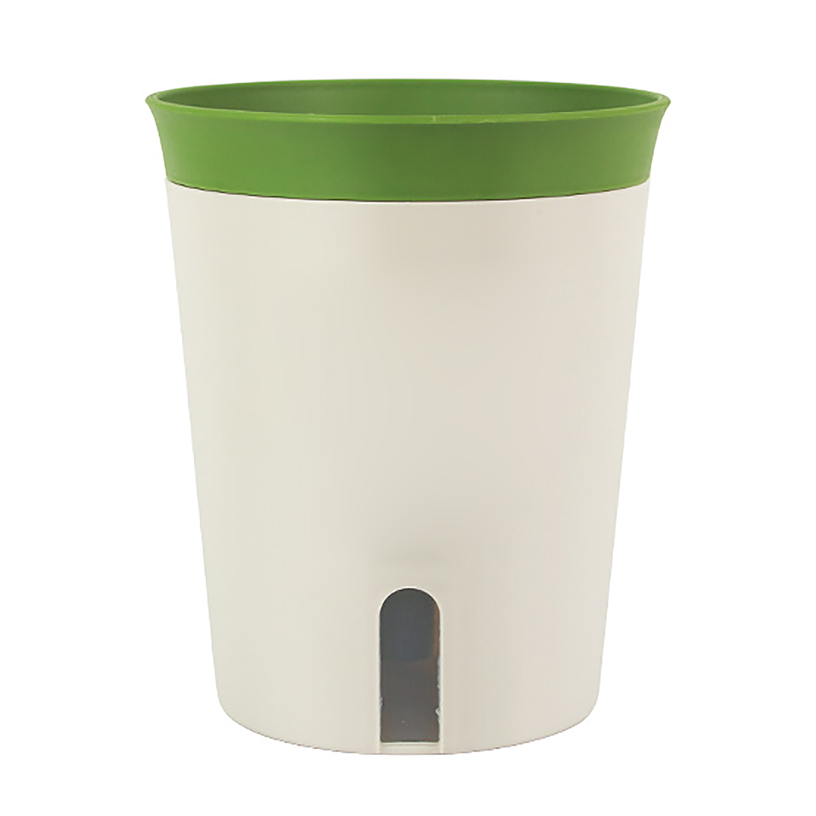 Grüner Stapelbarer Blumentopf, Größe S, Mit Automatischer Bewässerung, Mit Abflusslöchern, Für Zimmer- Und Gartenpflanzen.