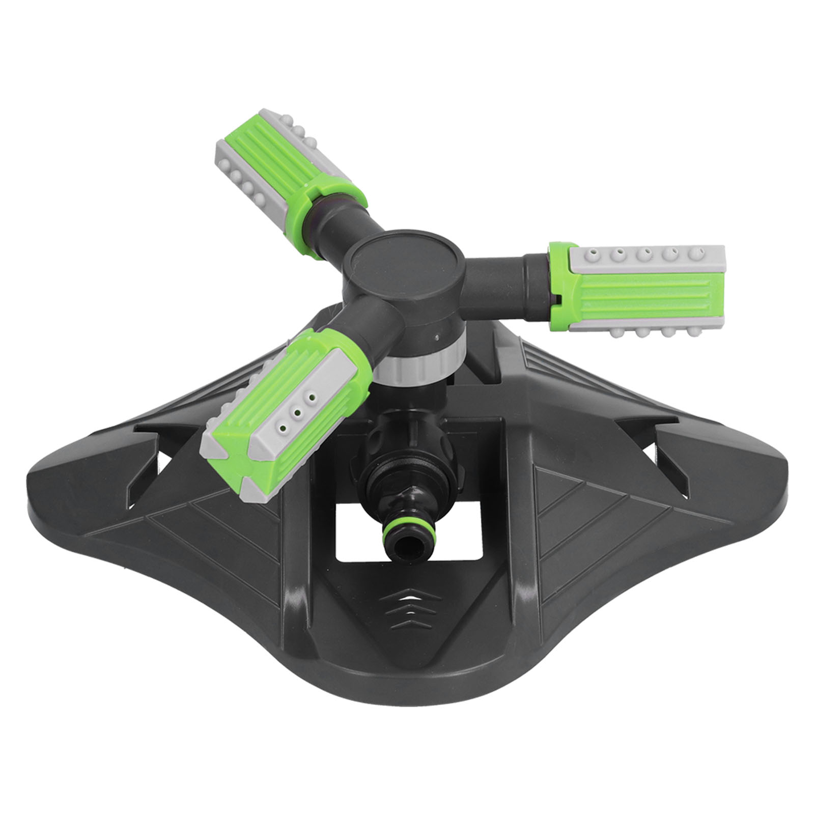 Automatischer Dreiarm-regner Für Rasen Und Blumen, Ideal Für Die Gartenbewässerung (grün).
