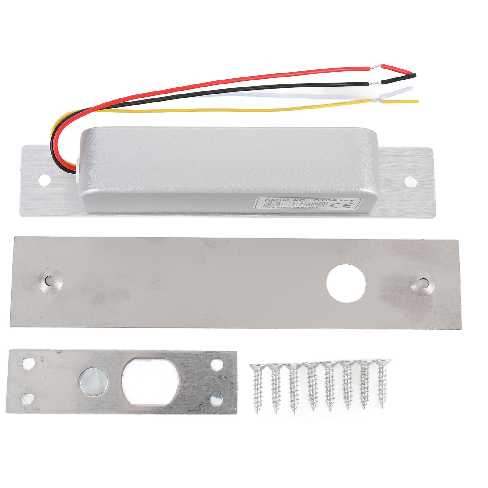 12v/24v-elektroschloss Mit Einstellbarer Zeitverzögerung, Versenkter Verriegelungsmechanismus Für Türzugangskontrollsysteme