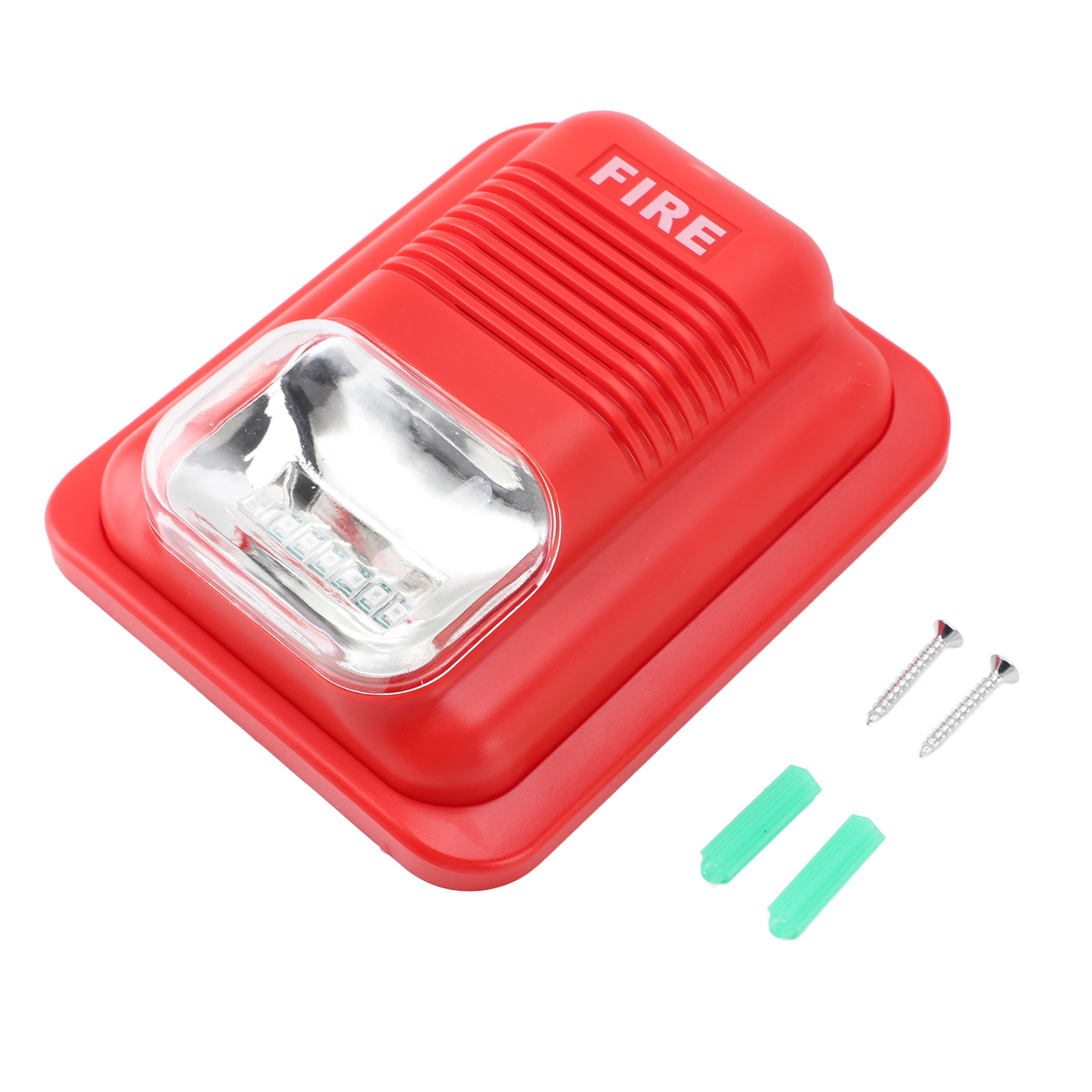 12v/24v Akustischer Und Optischer Feuermelder Mit Integrierter Led Und Extrem Leistungsstarker Feuerwarnsirene Für Wohngebäude