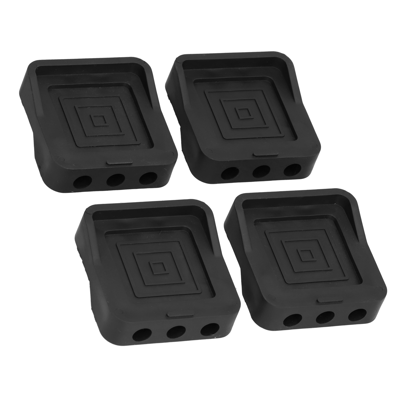 Set Aus 4 Antivibrations-gummifüßen Zur Anhebung Von Haushaltsgeräten (waschmaschine, Tisch, Möbel Usw.).